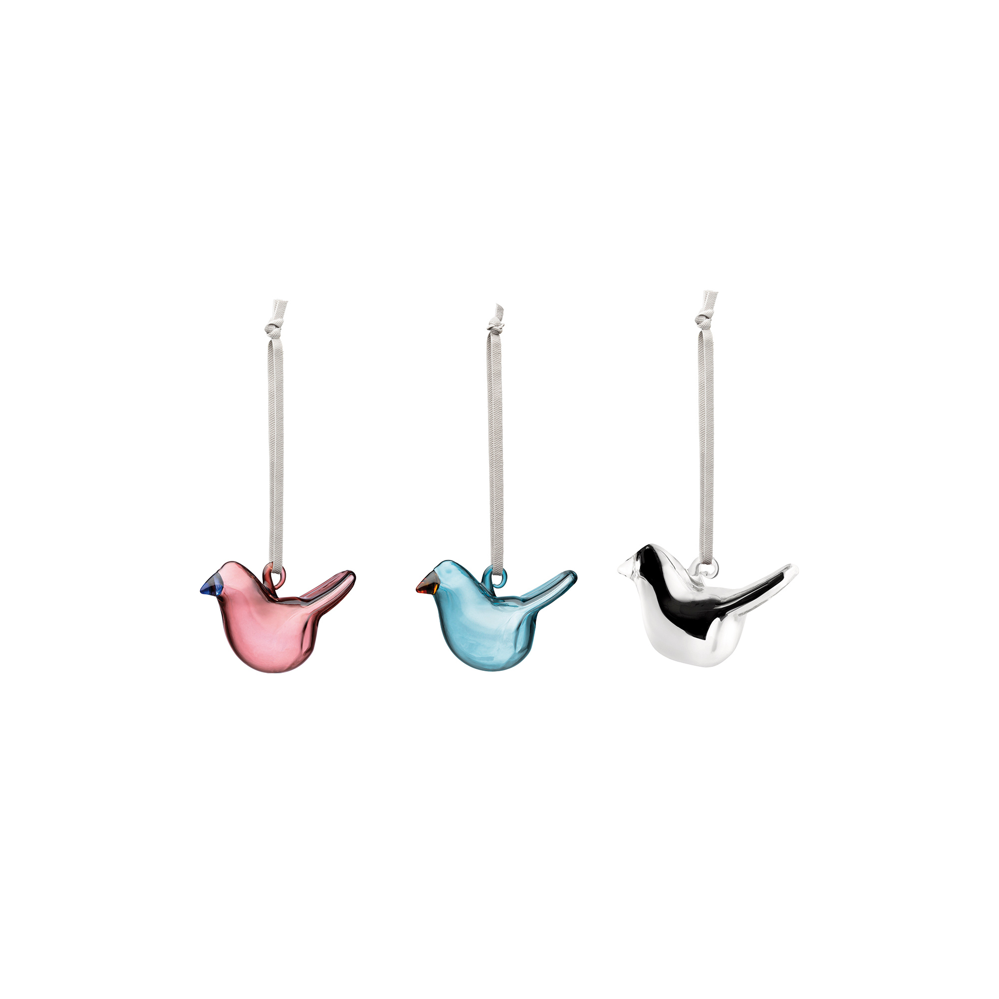 Iittala - Mini glasfugle 3-pak, mix 2025, Iittala Decorations