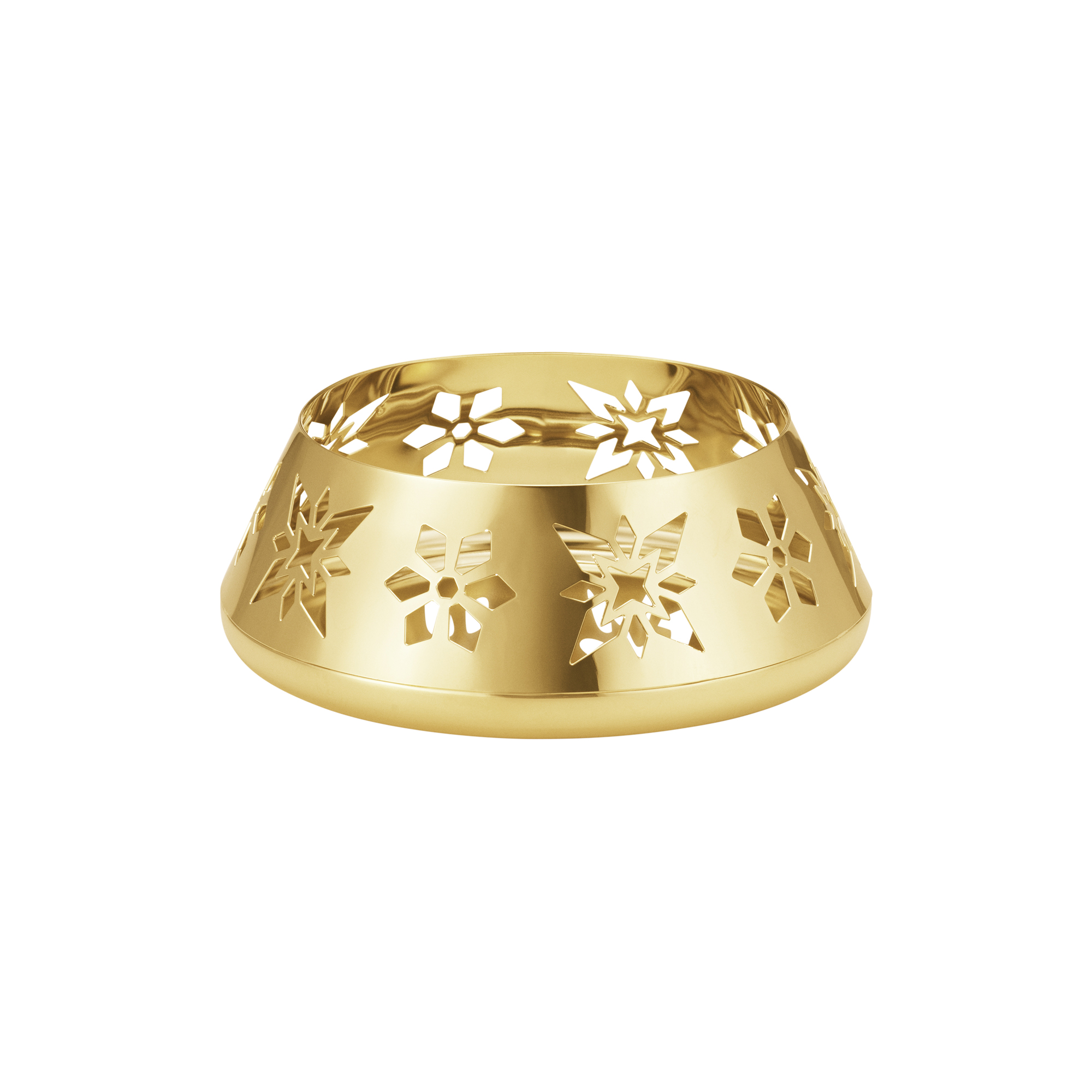 Georg Jensen - 2024 Lysestage til bloklys, guld, Christmas Collectibles