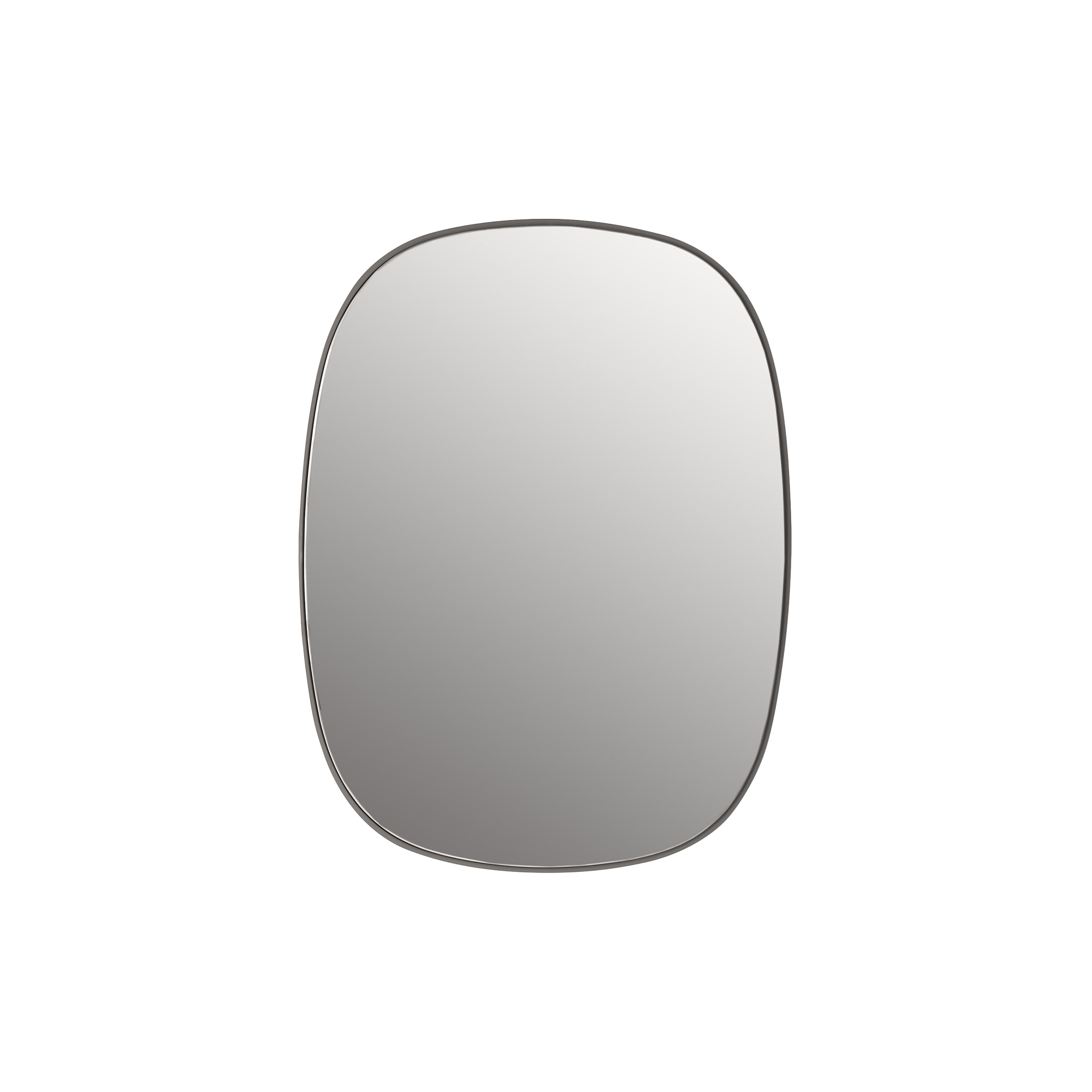 Muuto - Framed Mirror, grey/clear - Small