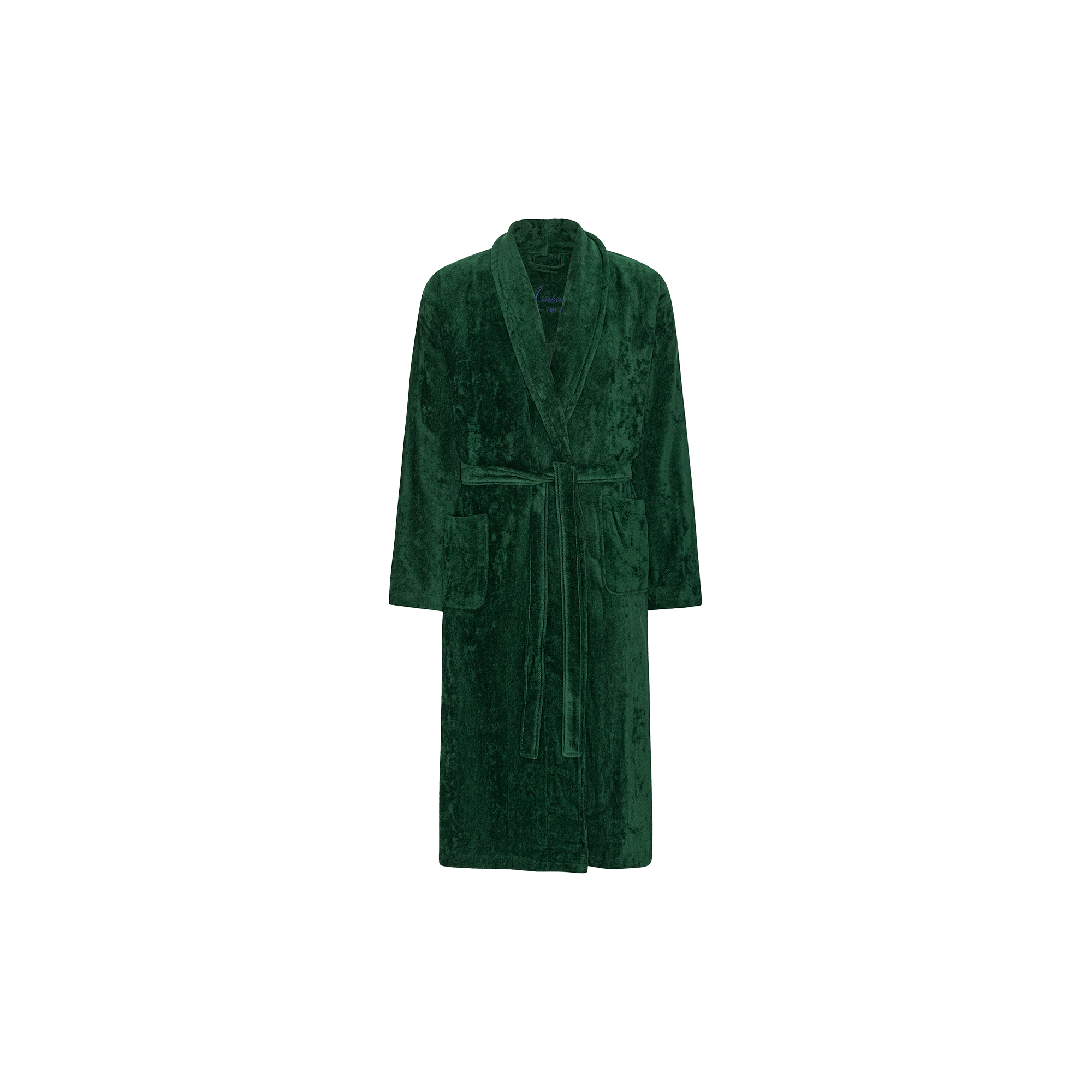 Ambassador 1867 - Kattegat Bathrobes, green solid - Str. XL