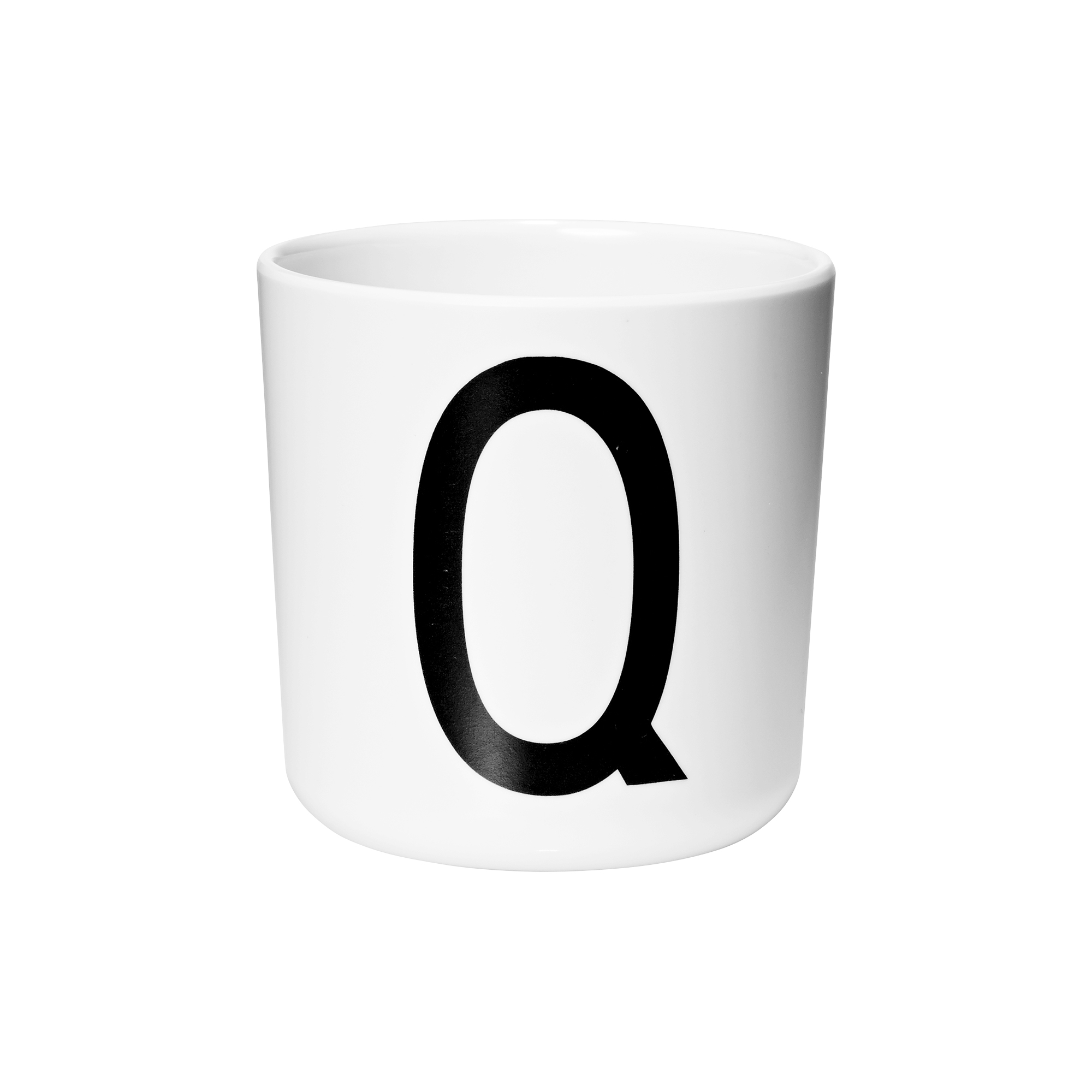 Design Letters - Eco A-Z Børnekop, Q, A-Z kids - Q