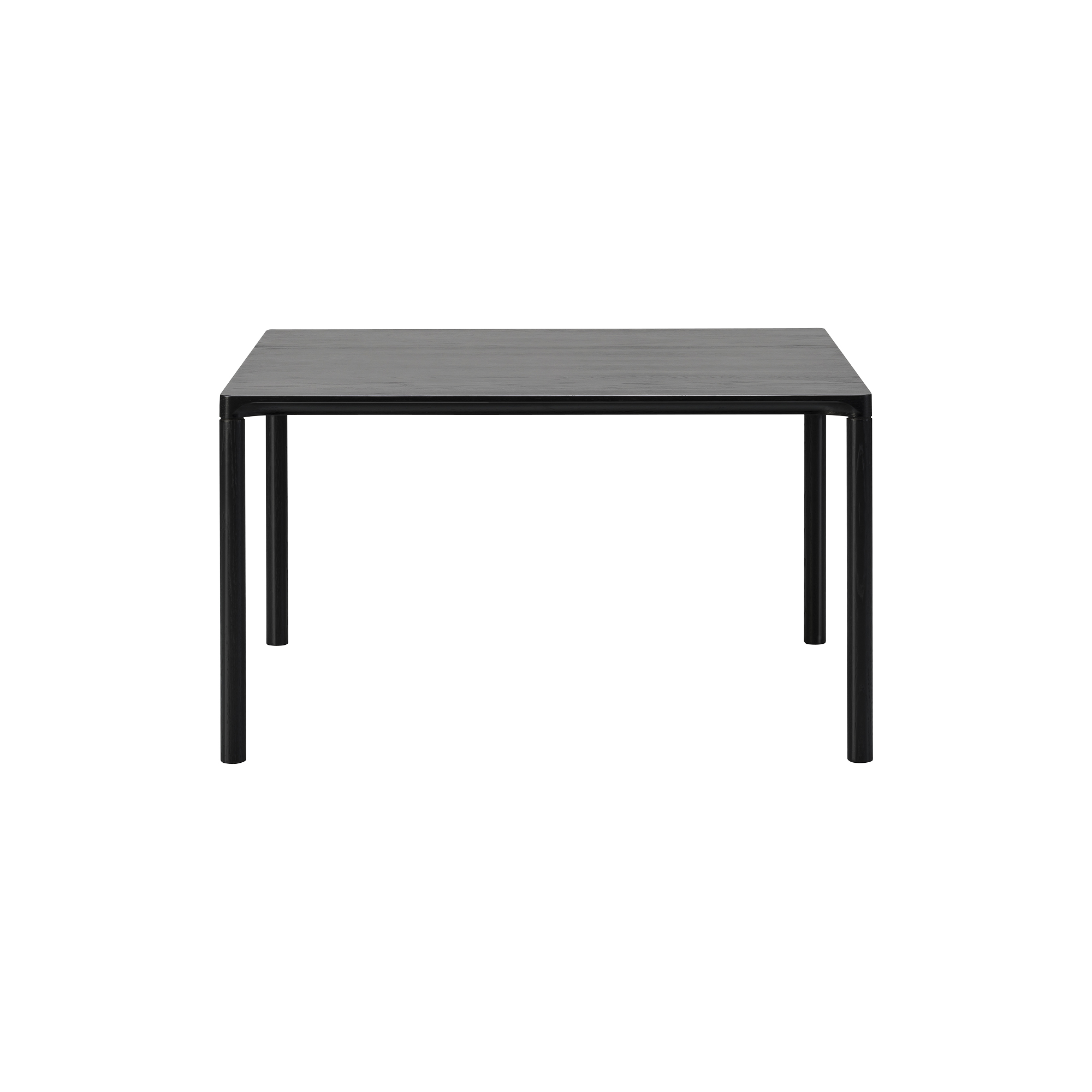 Fredericia Furniture - 6720 Piloti Wood Coffee Table, black lacquered oak