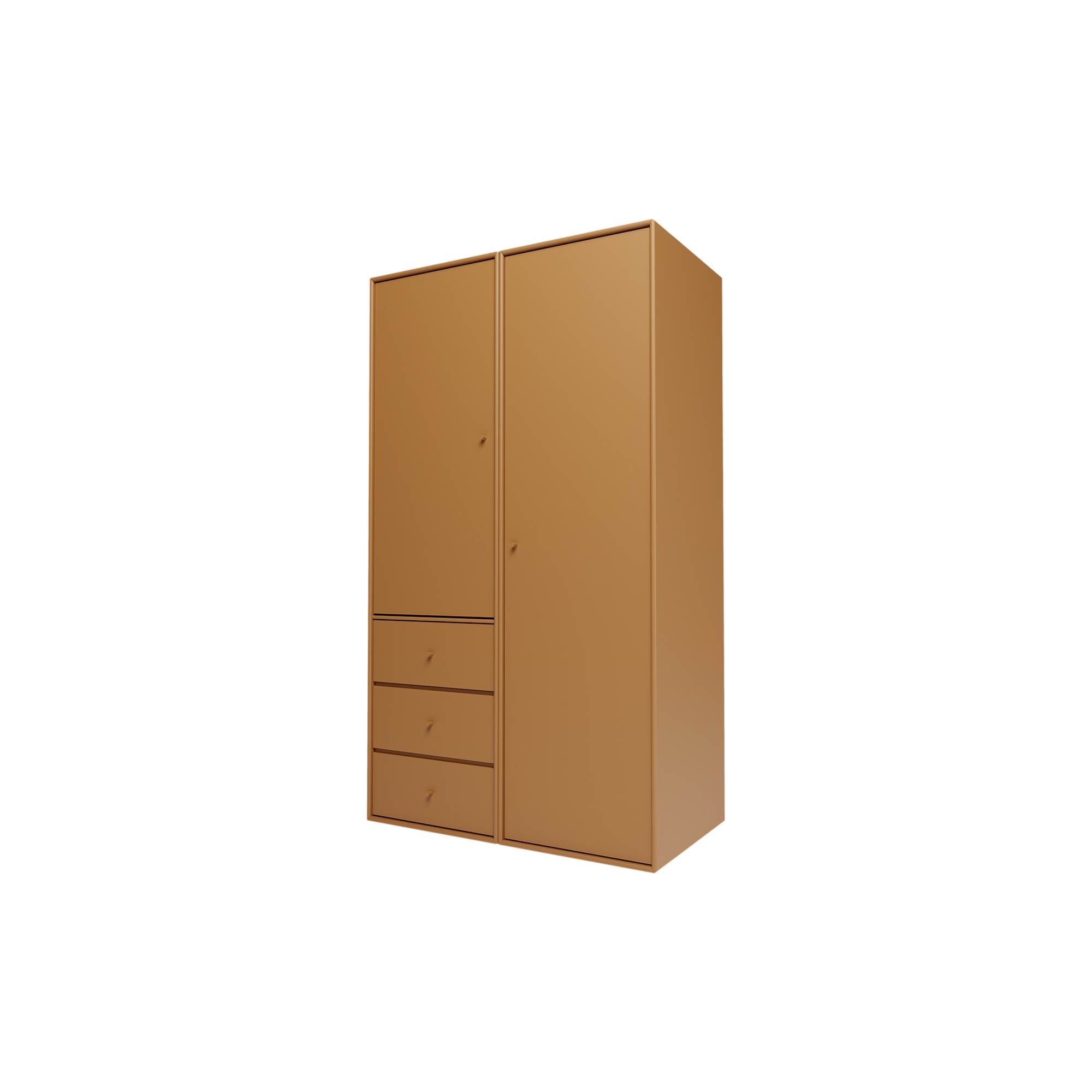 Montana Furniture - Montana Wardrobe ATTIRE III, 142 amber