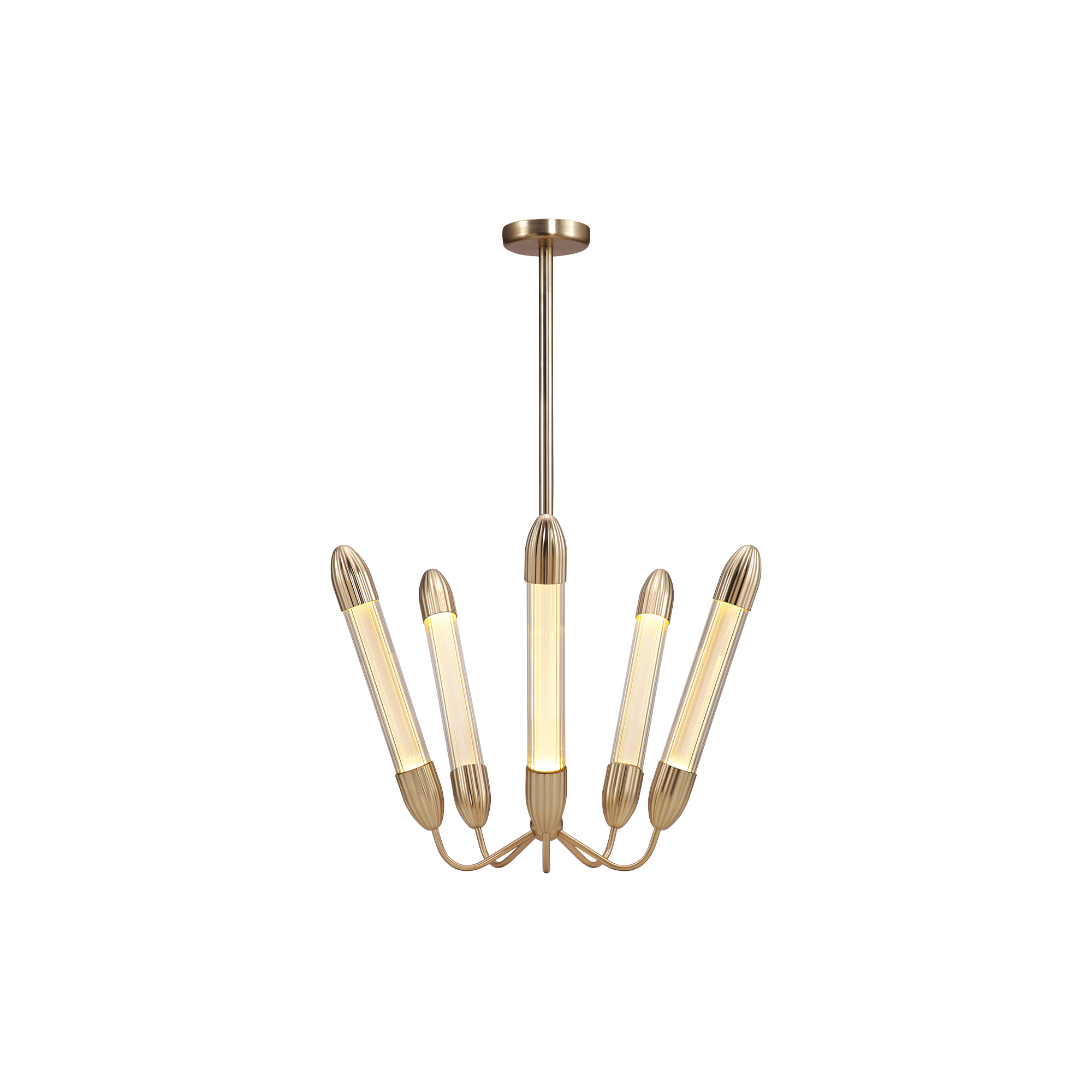 UMAGE - Lemon Squeeze Penta Pendant, plated brass