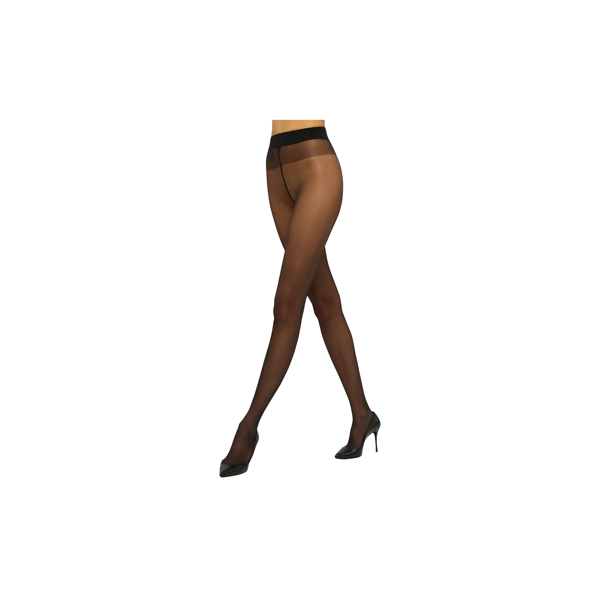 Wolford - Satin Touch 20 Tights, black - XXL