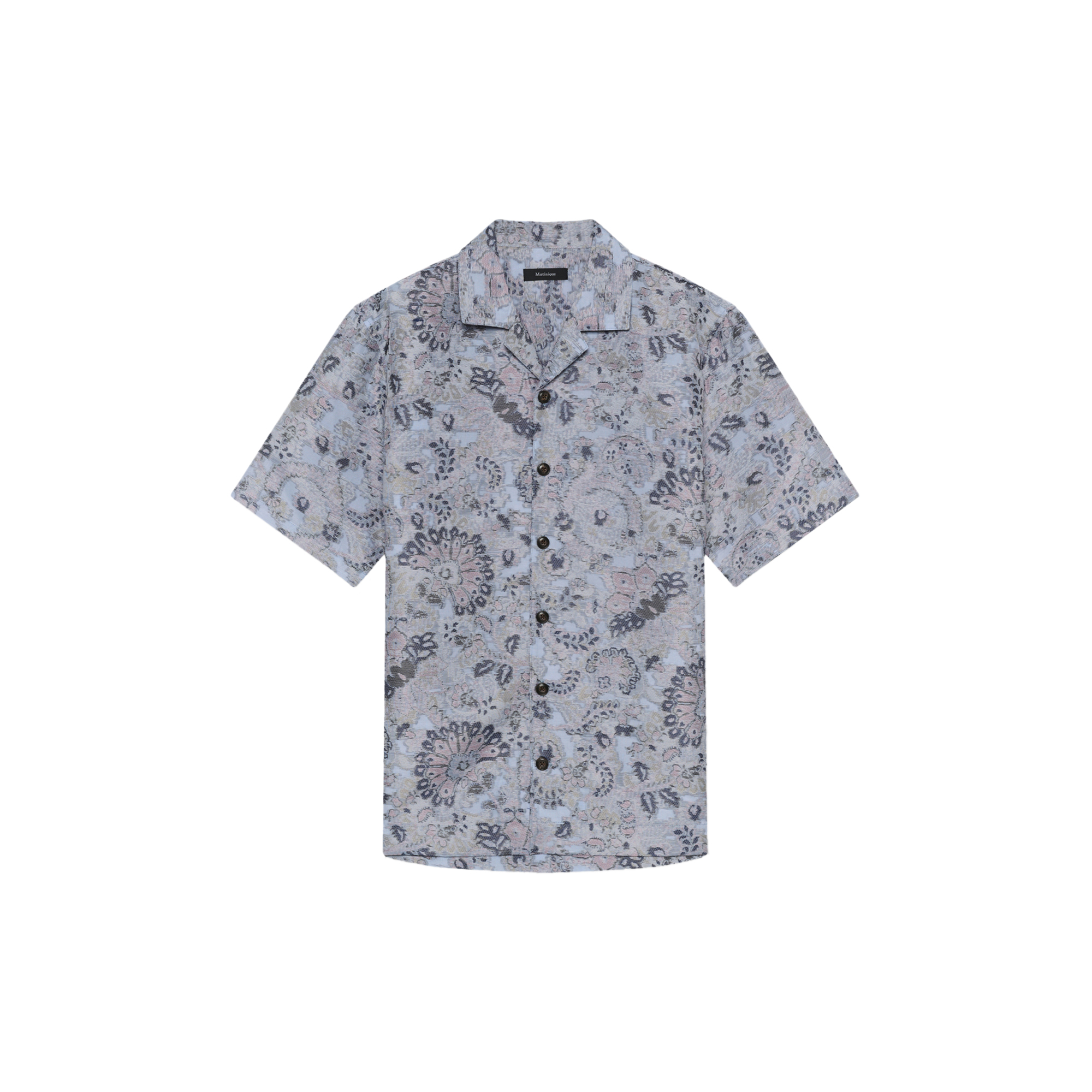 Matinique - MAklampo SS Shirt, tradewinds - Str. XXL