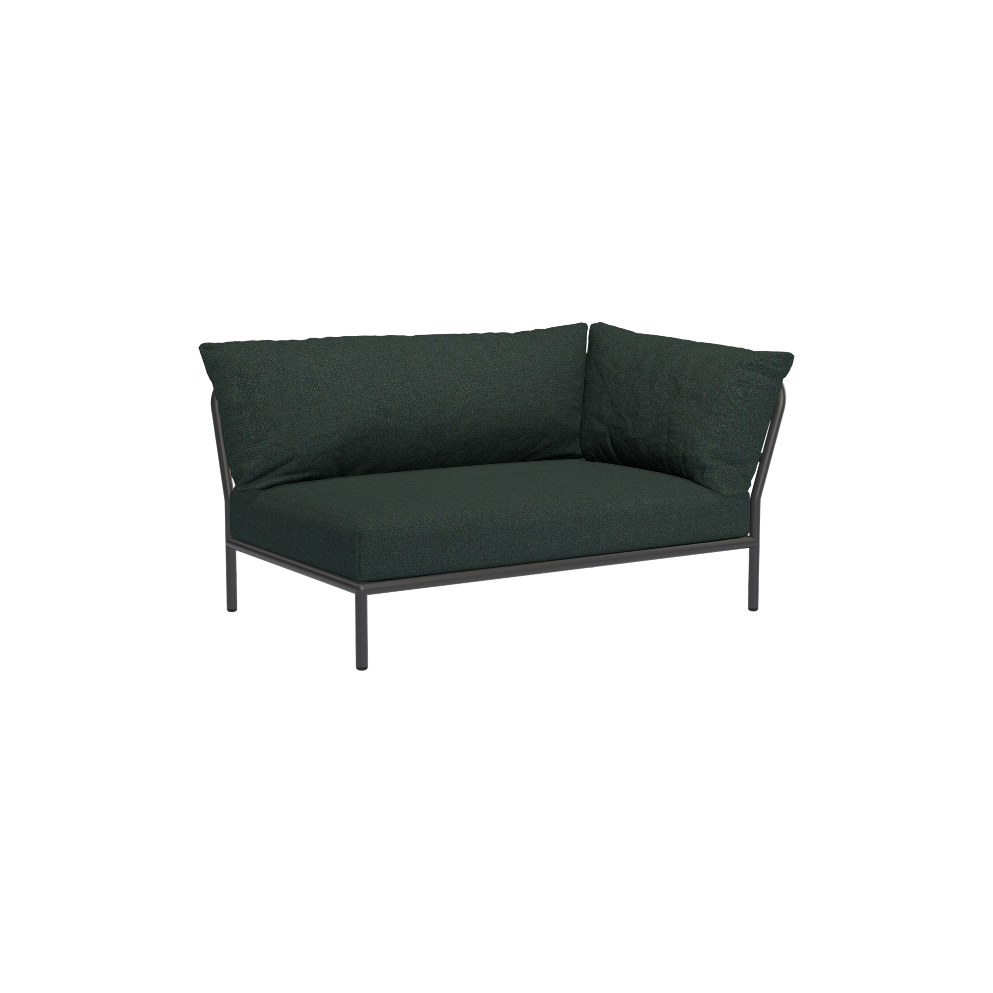 HOUE - LEVEL2 højrevendt loungesofa, Sunbrella Heritage alpine - H: 68,5 x B: 139 x D: 92,5 cm.
