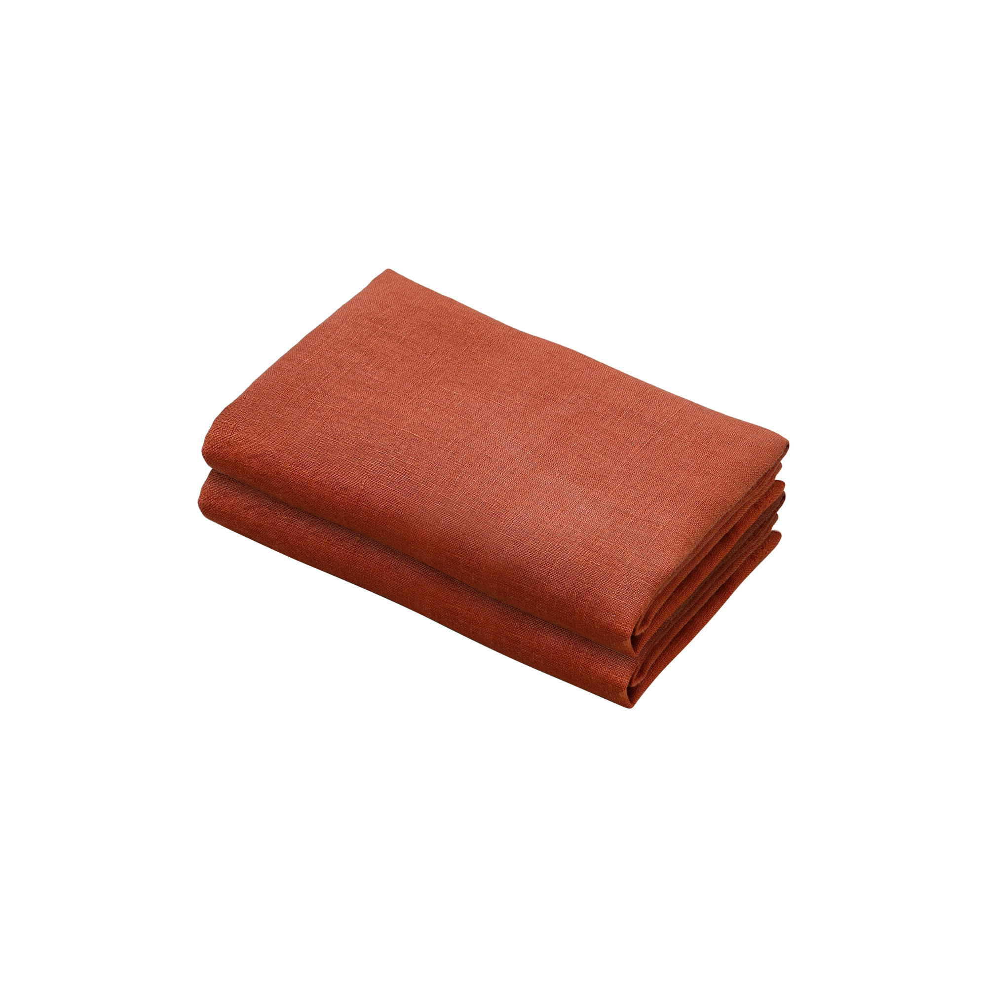 Aiayu - Linen Kitchen Towel, terracotta