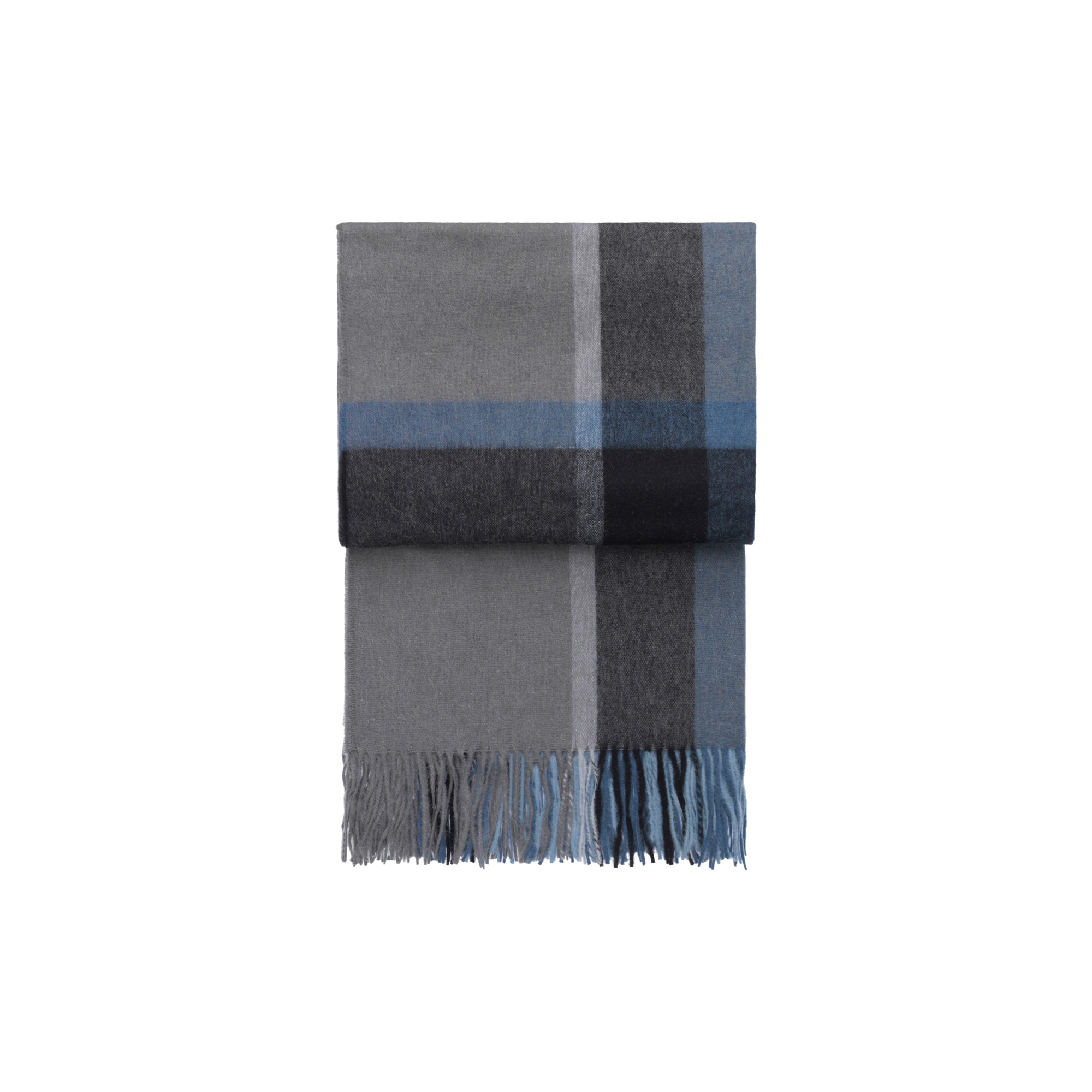 ELVANG - Manhattan plaid, steel blue/dusty ocean