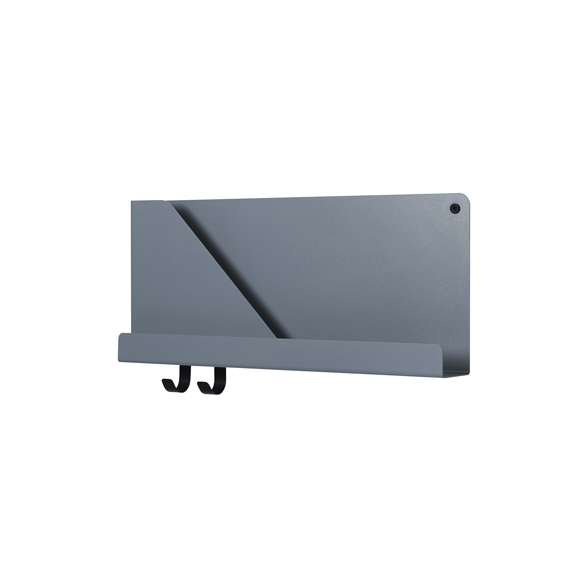 Muuto - Folded Shelves, blue-grey - 51x22 cm