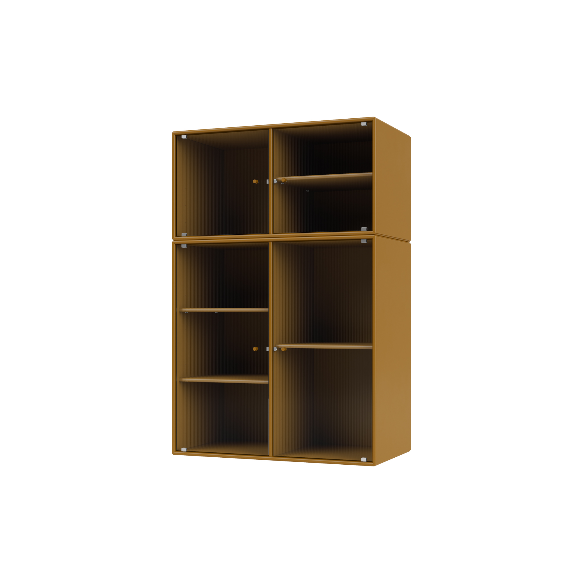Montana Furniture - RIPPLE III vitrineskab, 142 amber