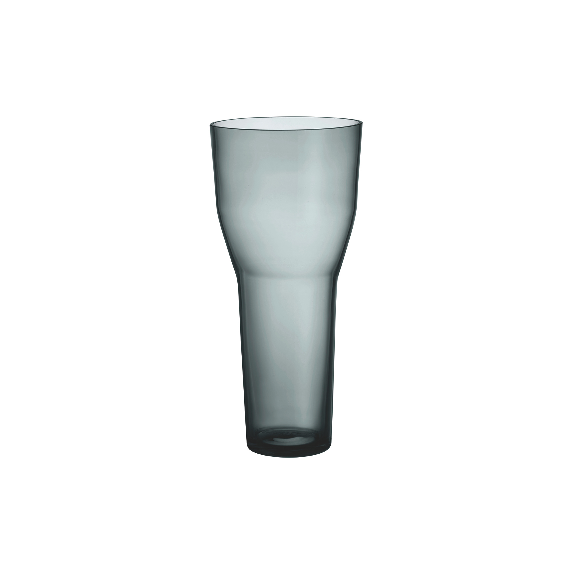 Iittala - Solare høj vase, stål grå