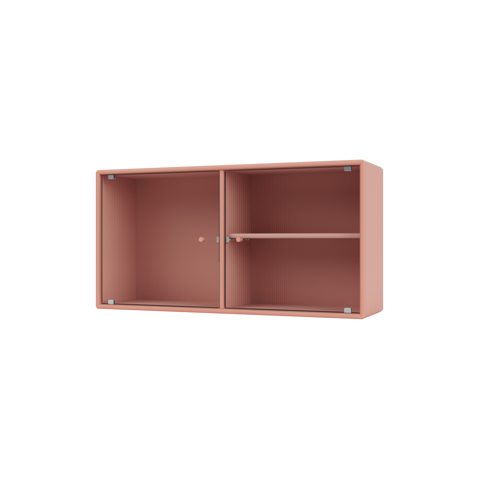 Montana Furniture - RIPPLE I vitrineskab, 151 rhubarb