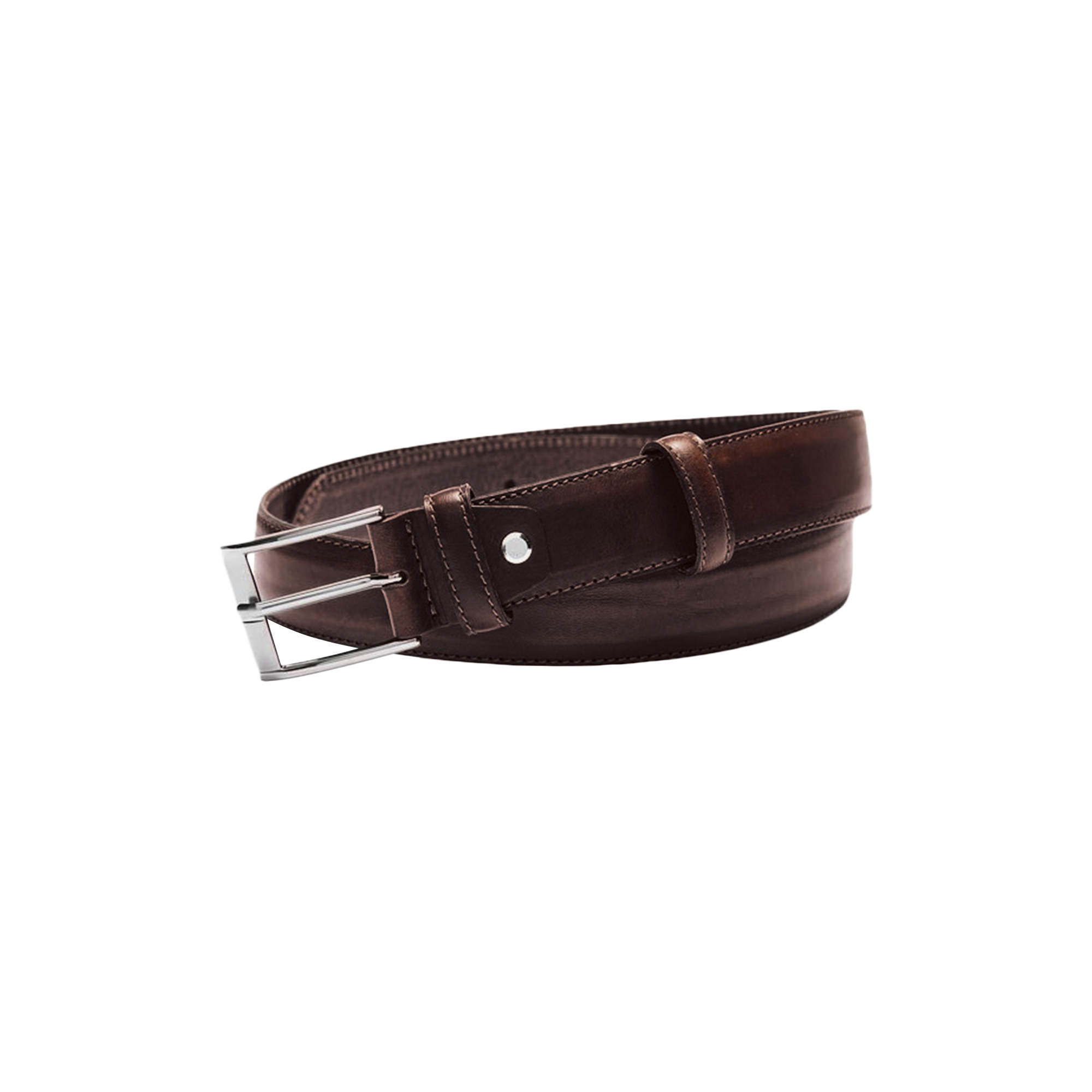 Matinique - Essinot Belt, dk brown - 90-M