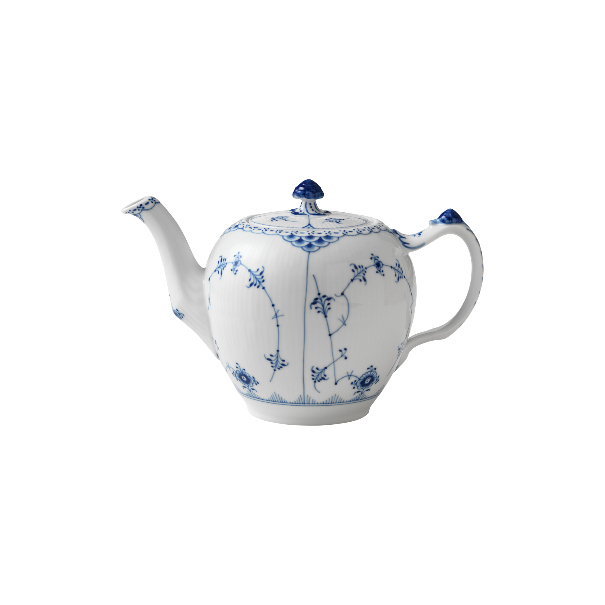 Royal Copenhagen - Musselmalet Halvblonde tekande 100 cl