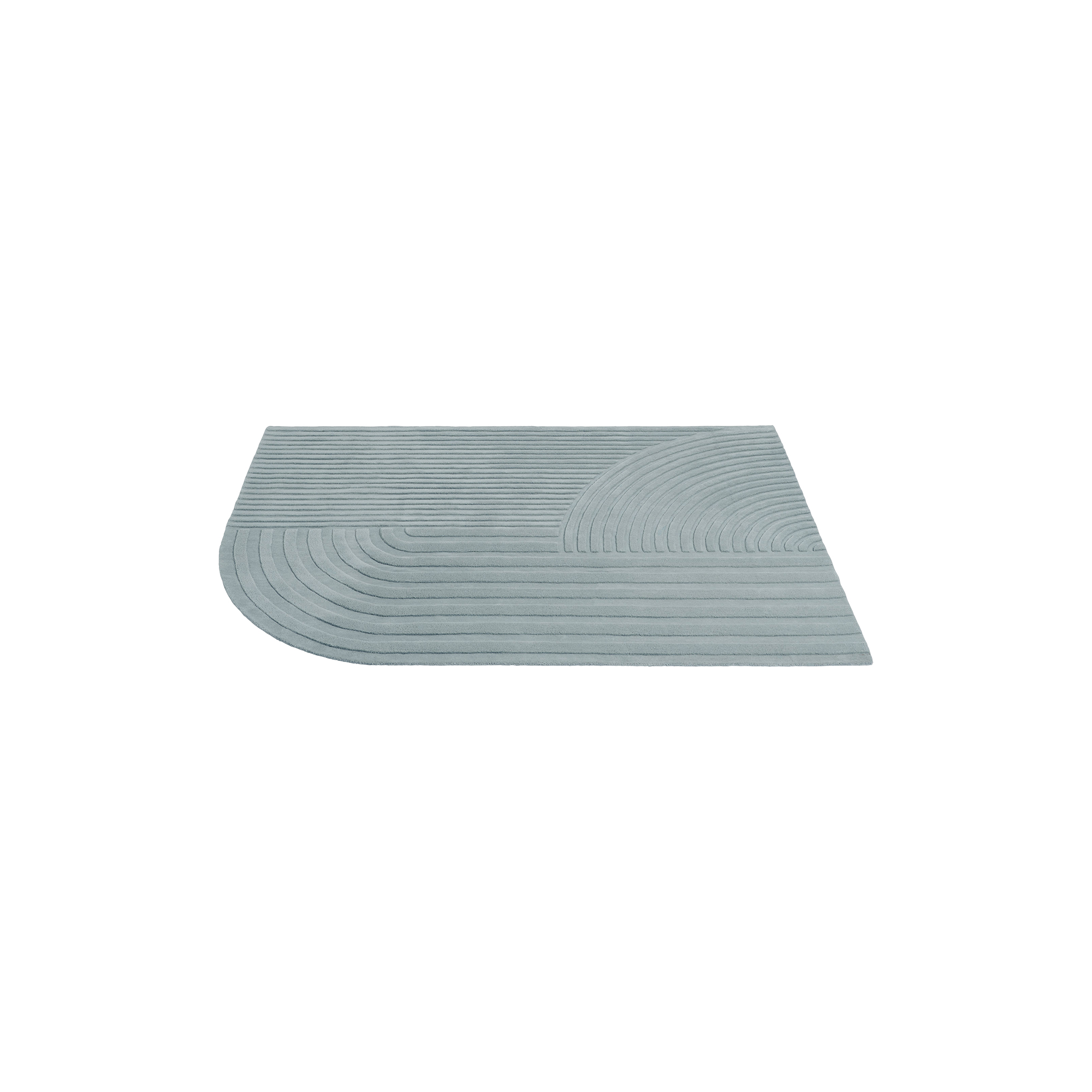 Muuto - Relevo Rug, sage green - 170x240 cm