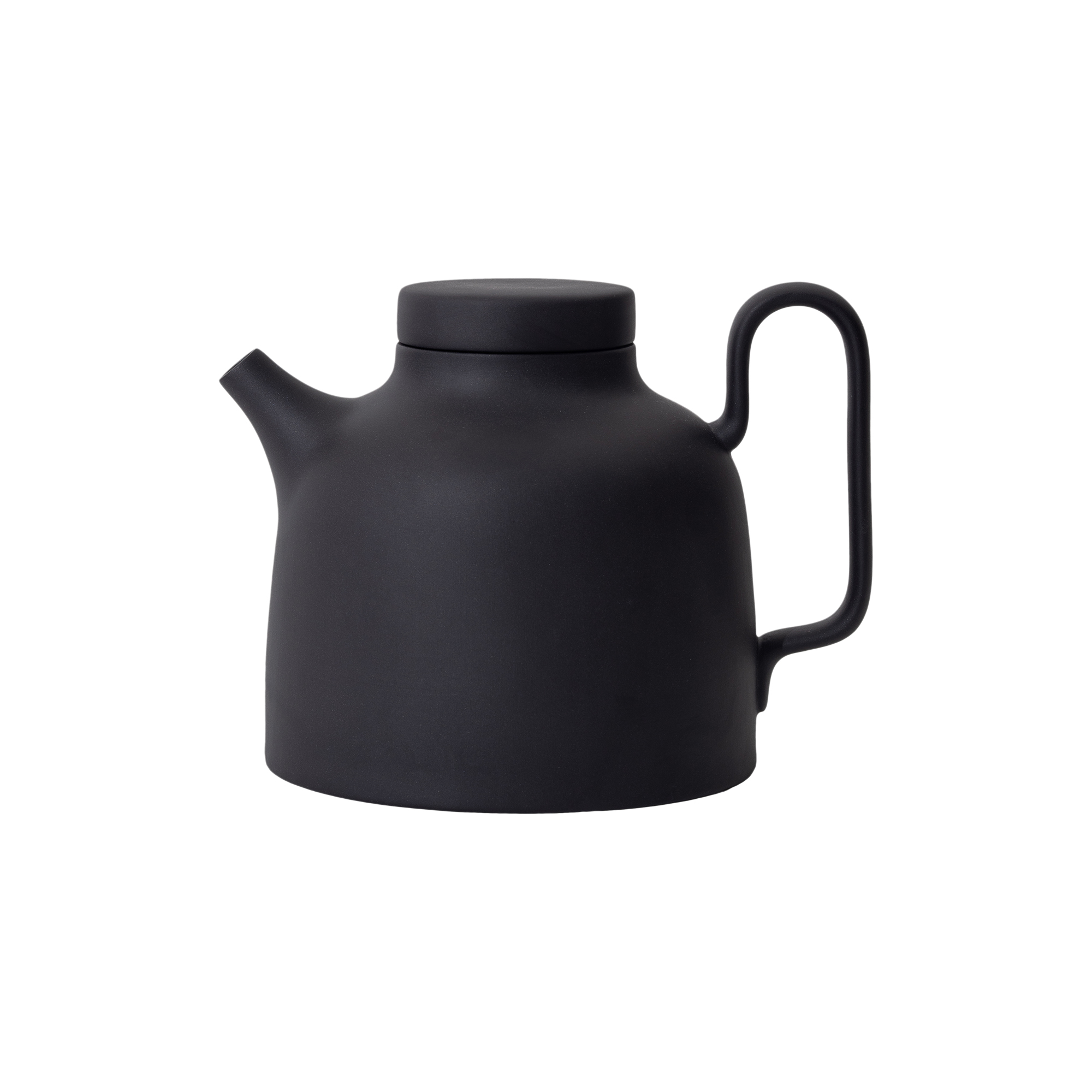 Design House Stockholm - Sand Secrets Tea Pot, black clay