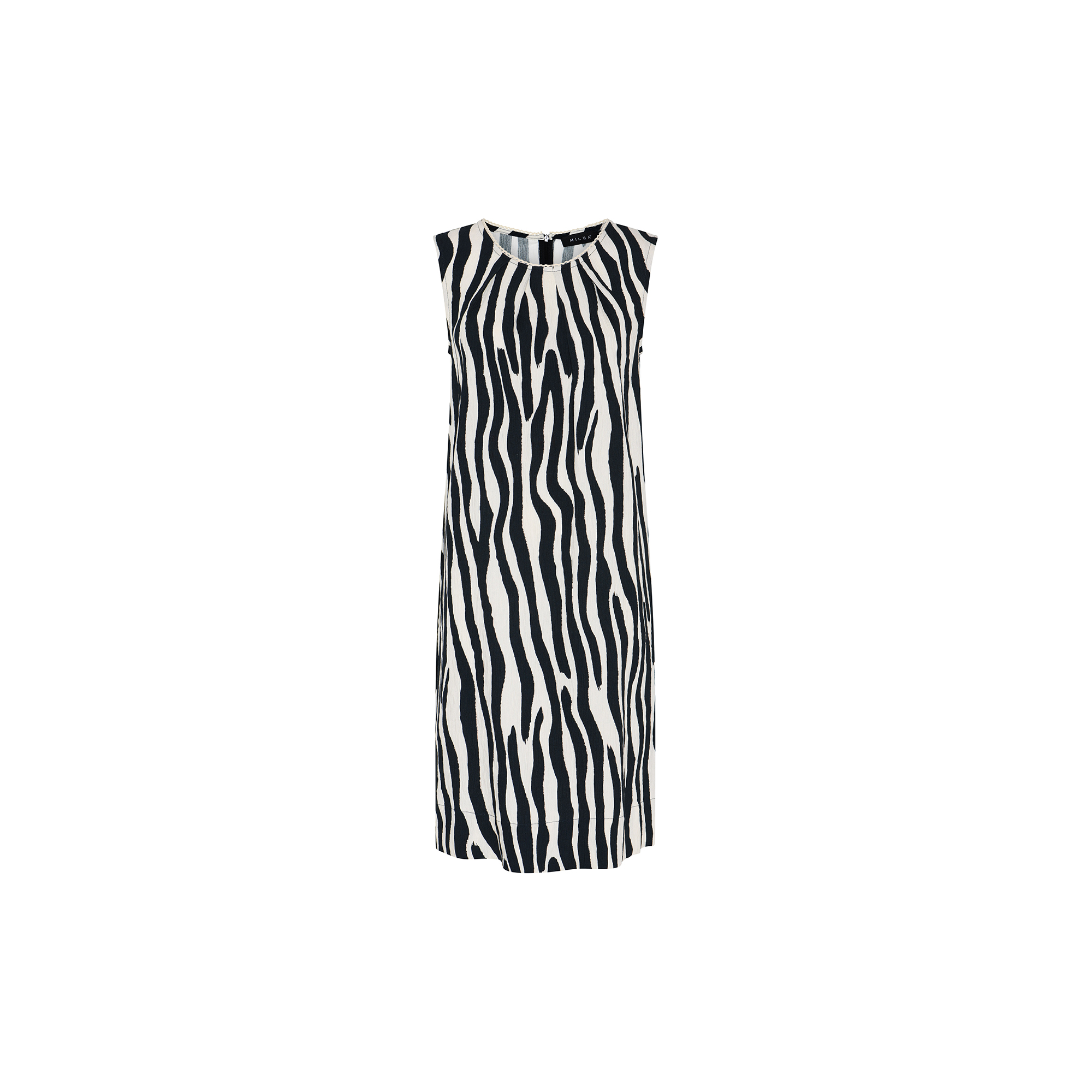 Micha - Urban Print, black/off white print - Str. 36