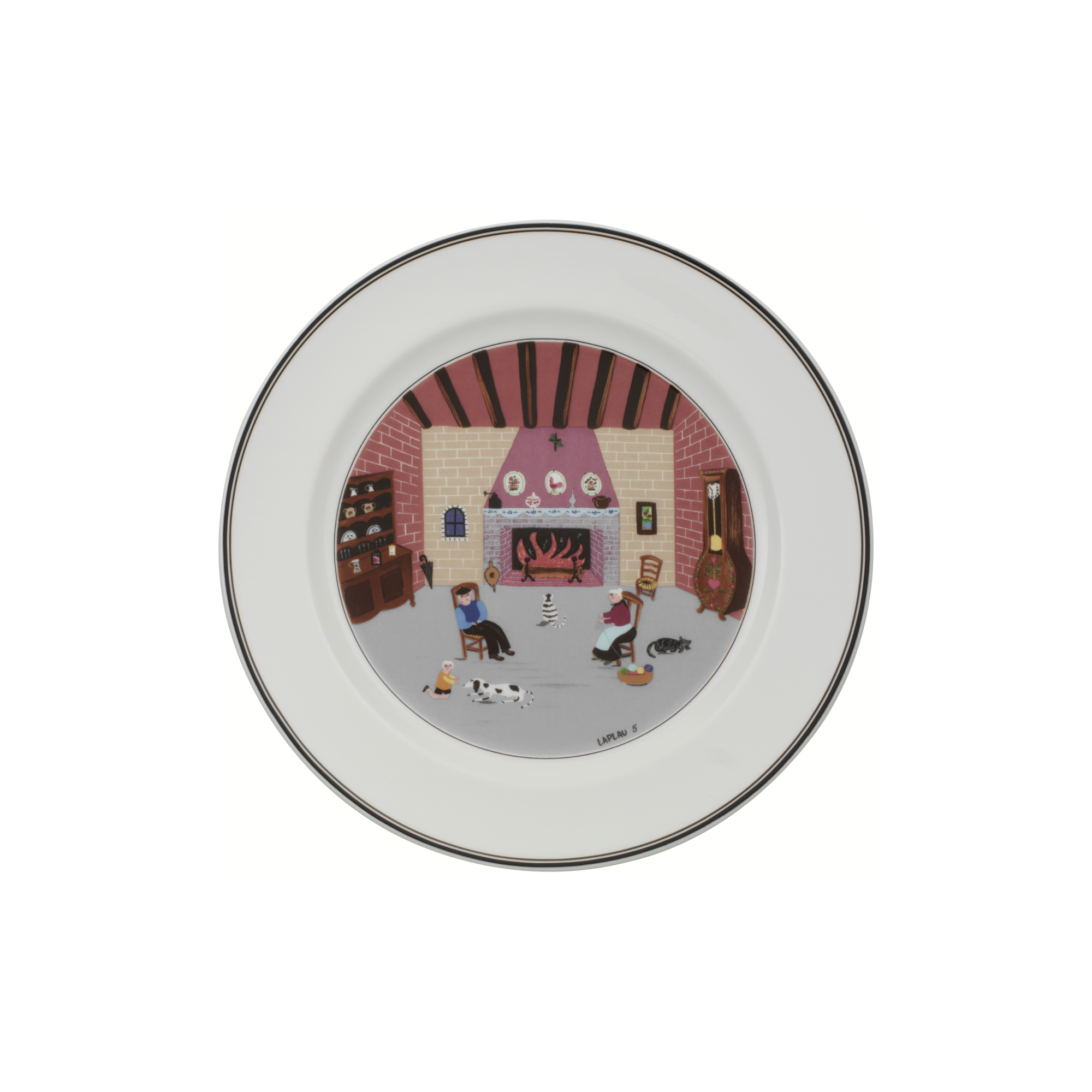 Villeroy & Boch - Design Naif tallerken Ø 27 cm, fireplace