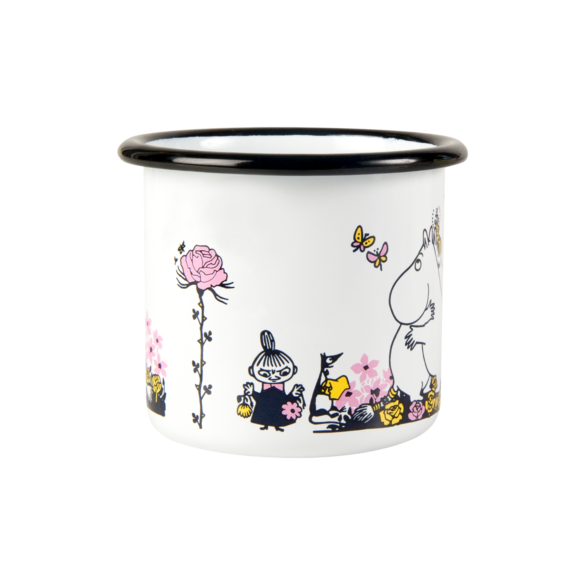 Muurla - Kram emaljekrus, hvid, Moomin by Muurla