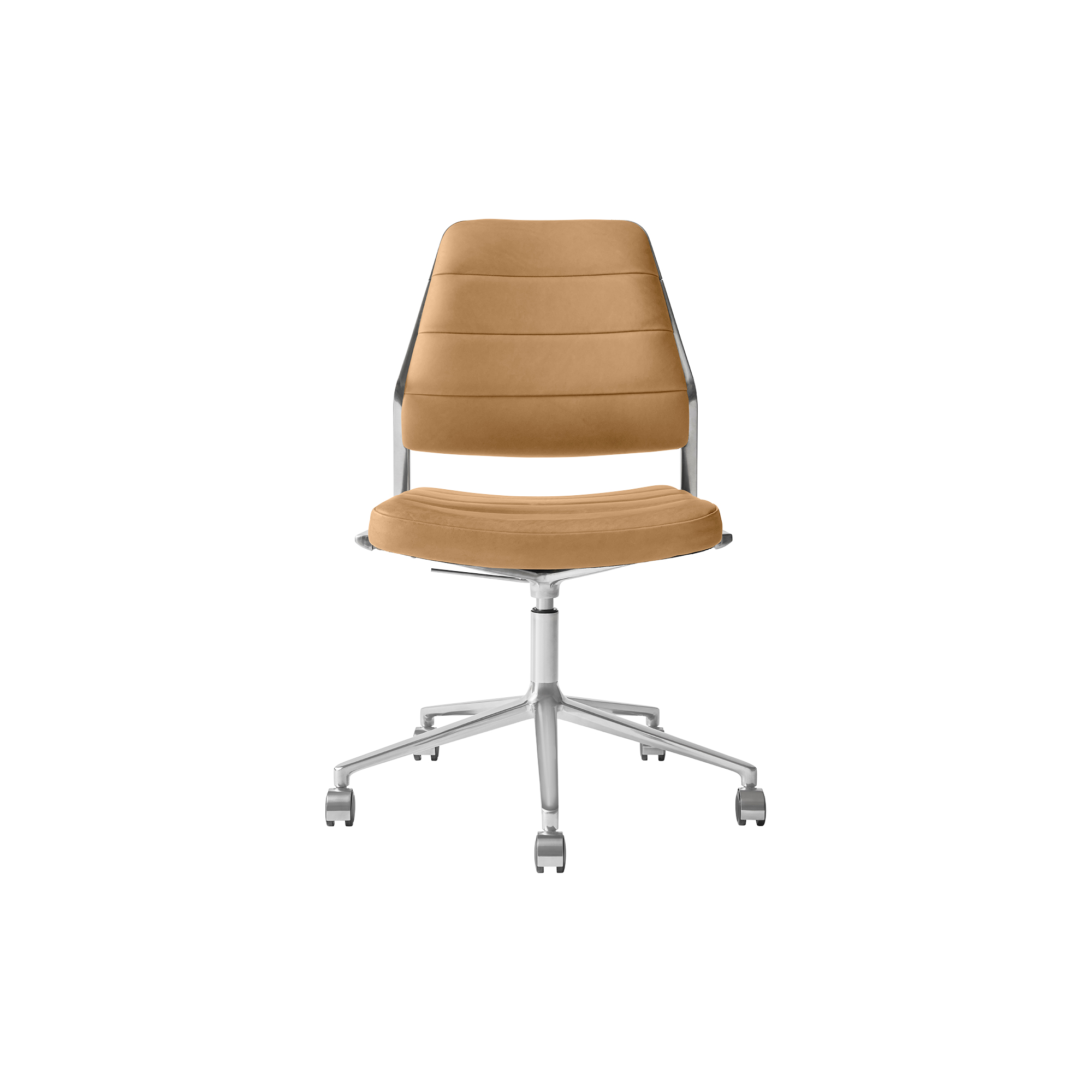 Vipp - VIPP454+ | Swivel Chair | Castors | Camel | Stol