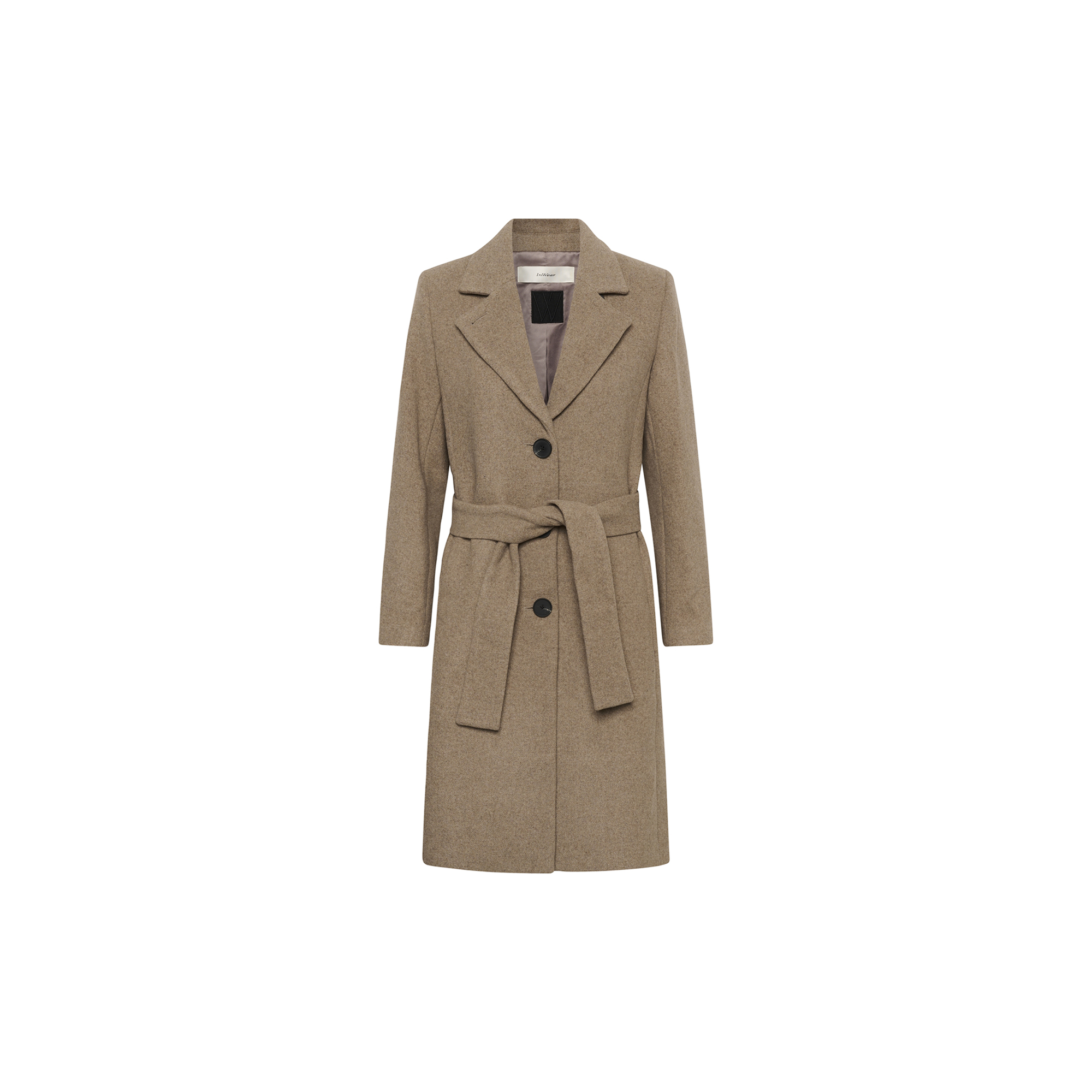 InWear - ZORAHIW CLASSIC COAT, sandy grey melange - Str. 40