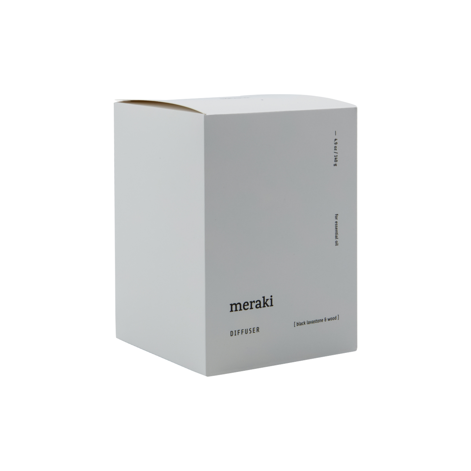 Meraki - Duftfrisker MKLavastone & wood, sort