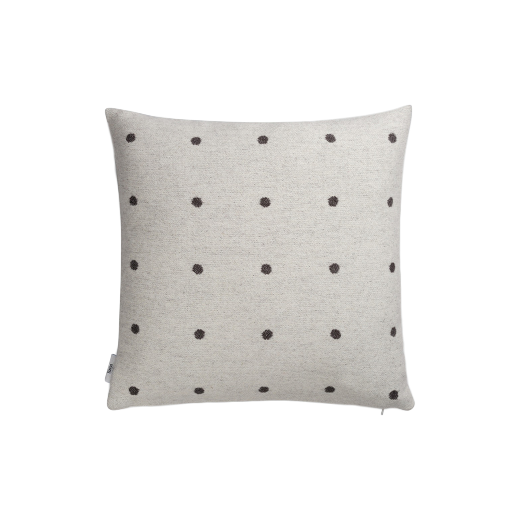 Røros Tweed - PASTILLE Cushion, black and white