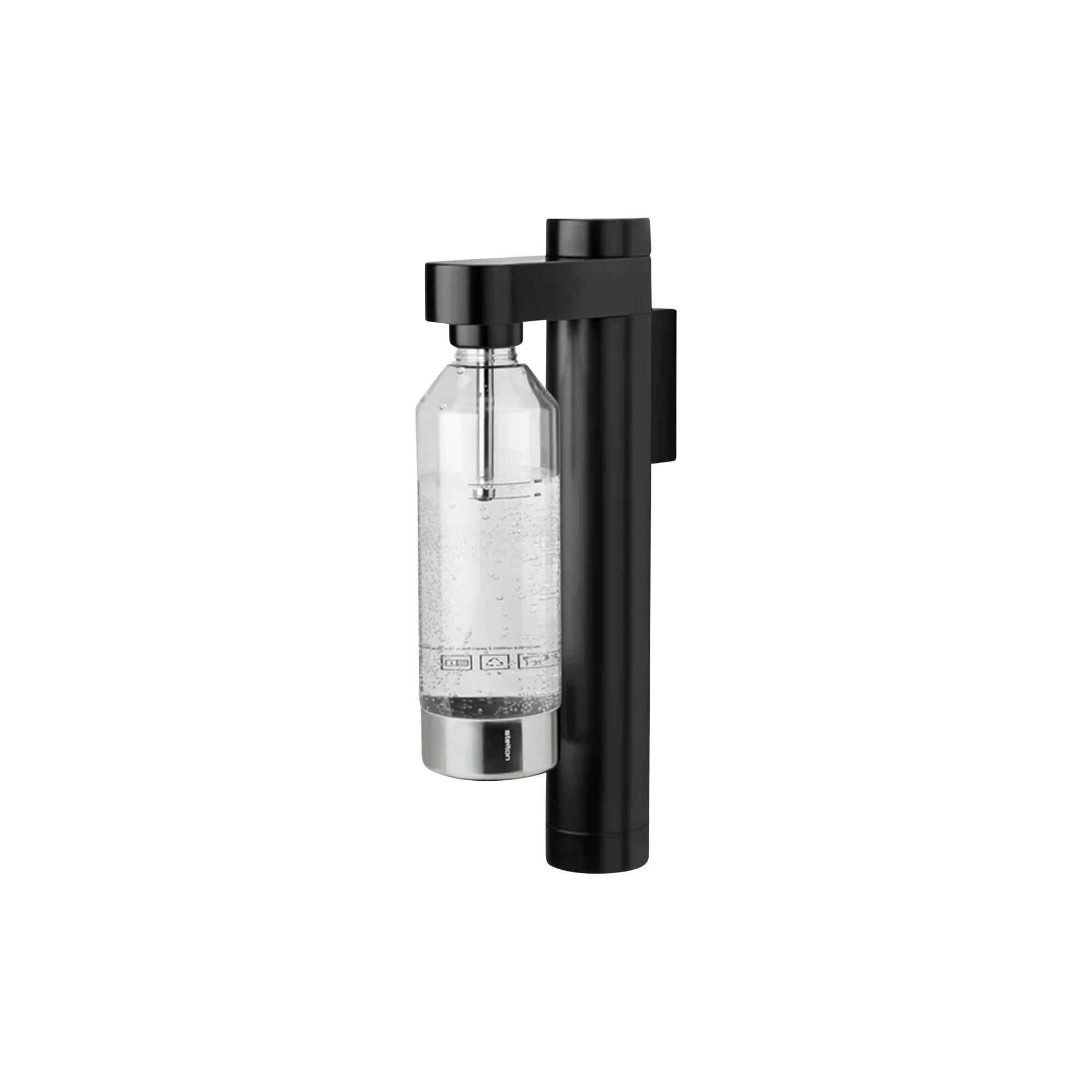 Stelton - Brus kulsyremaskine væghængt, black