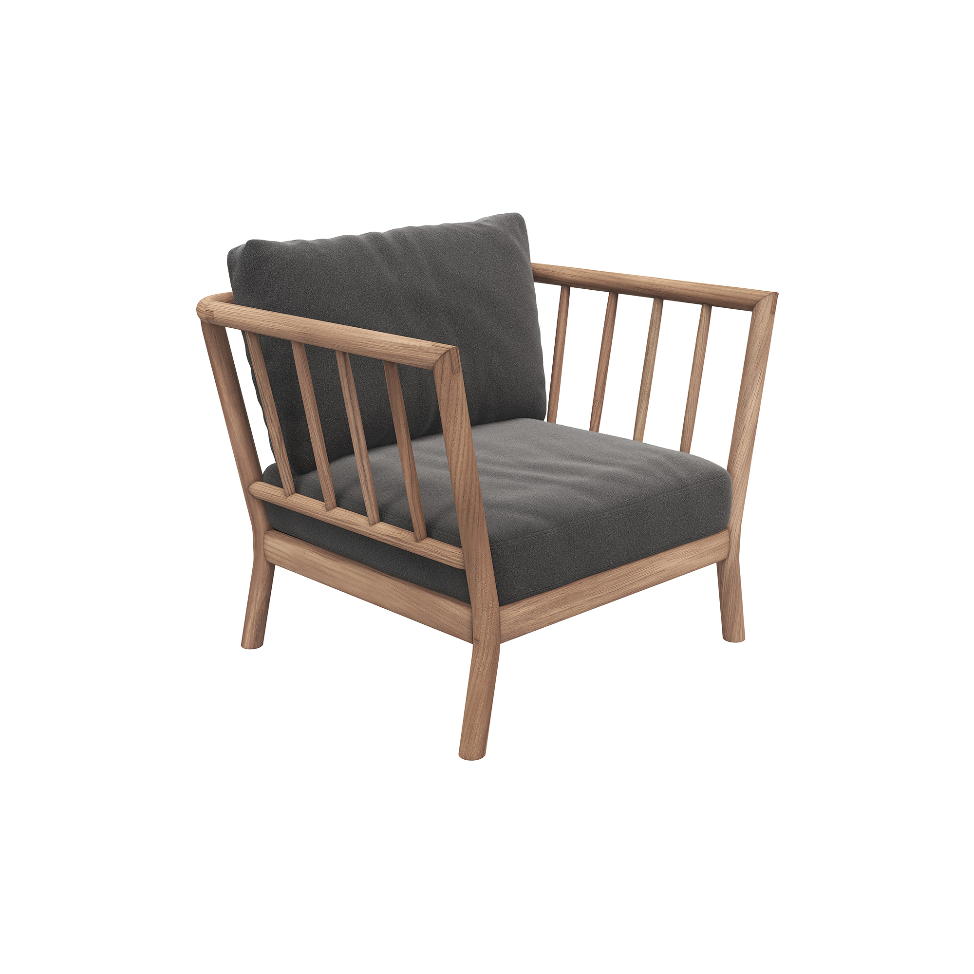 Fritz Hansen - Tradition Lounge Chair, charcoal