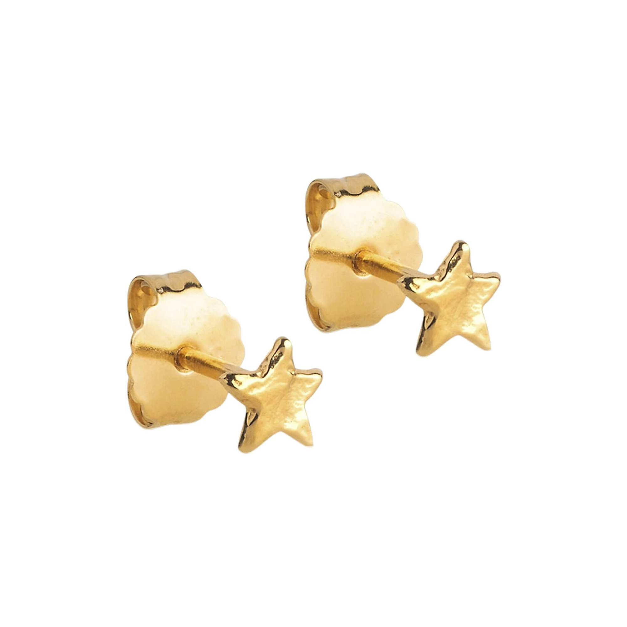 ENAMEL Copenhagen - Star Energy Studs, forgyldt, Star Energy