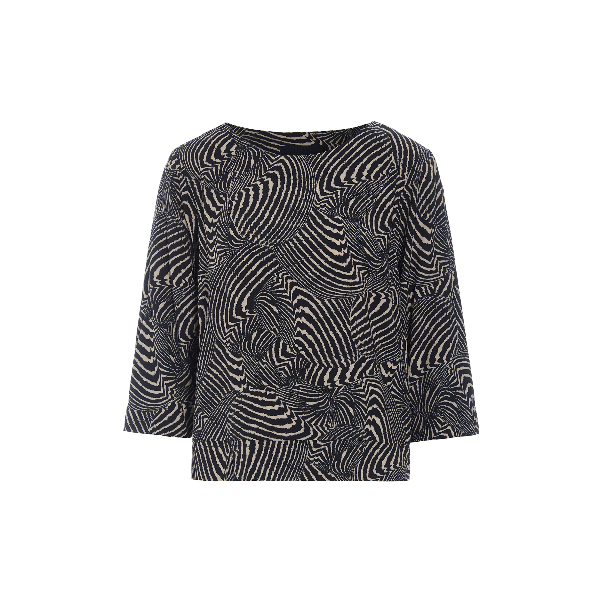 BITTE KAI RAND - Iki bluse, zebra shell - Str. XXL