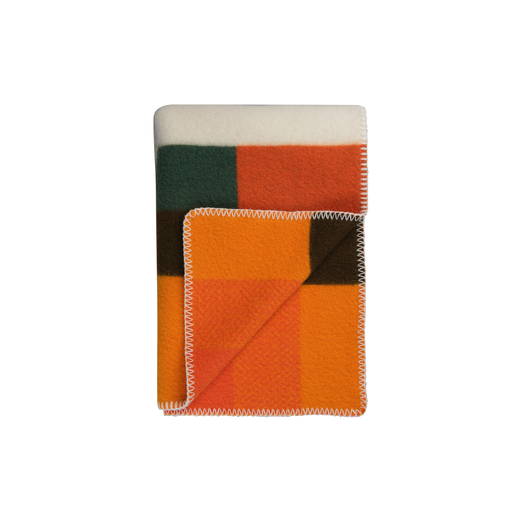Røros Tweed - MIKKEL Throw, orange