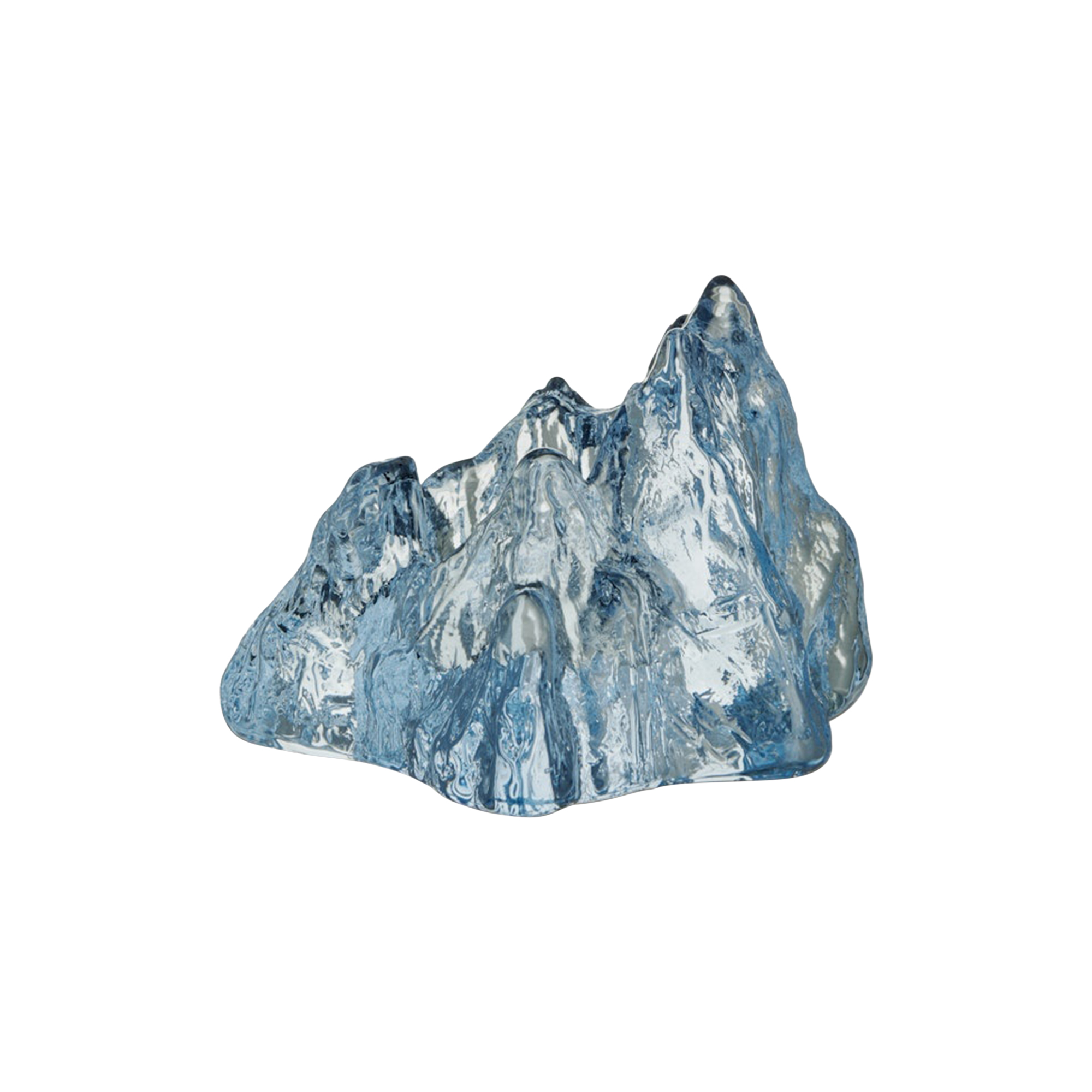 Kosta Boda - The Rock Lysestage, ice blue