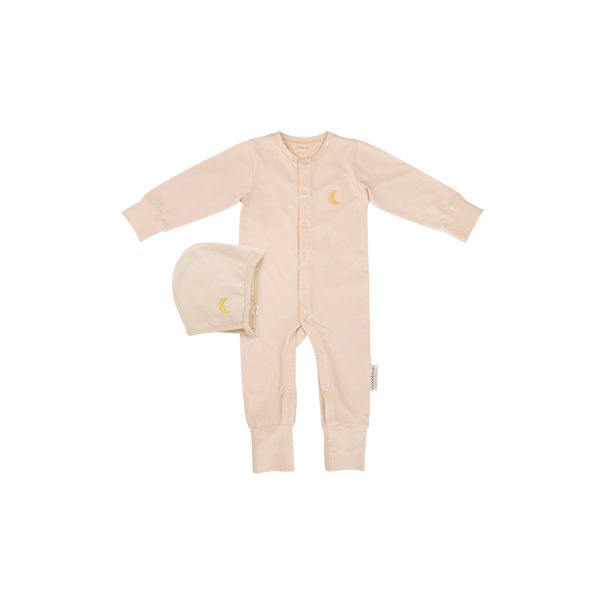 Moonboon - Sparkedragt & hue - gaveæske, rose cloud - Str. 3-6M