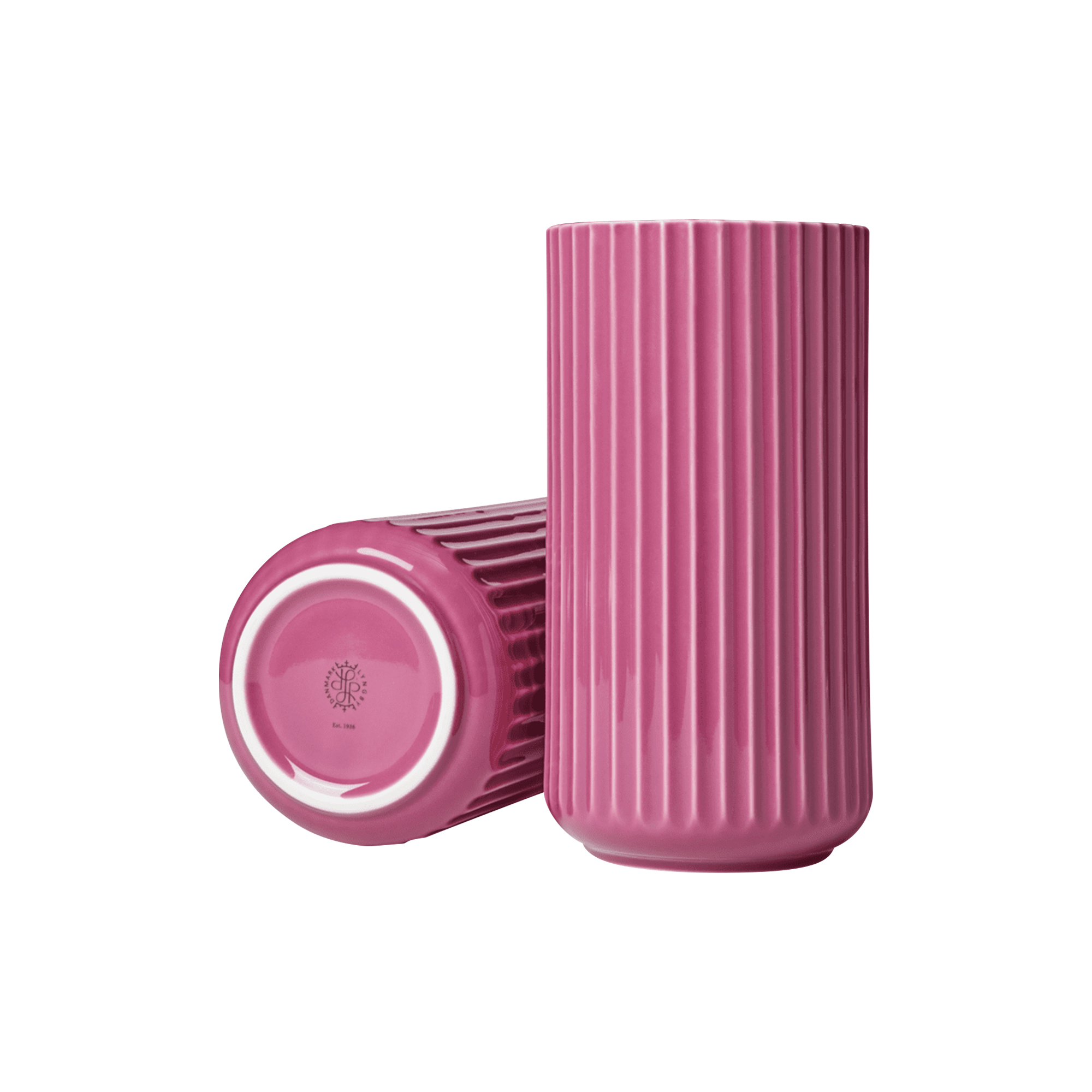 Lyngby Porcelæn - Lyngby Vase, lilla - H20.5 cm
