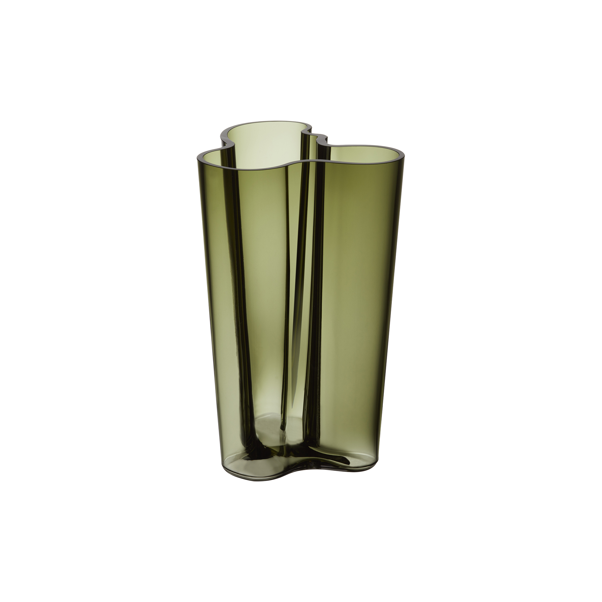 Iittala - Alvar Aalto vase 25 cm, moss green, Alvar Aalto Collection - H25 cm