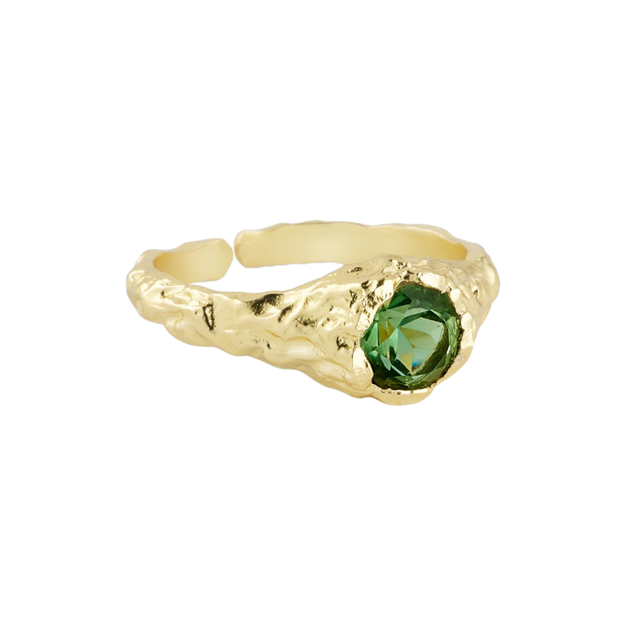 Pure by Nat - Cammi Ring, oily green