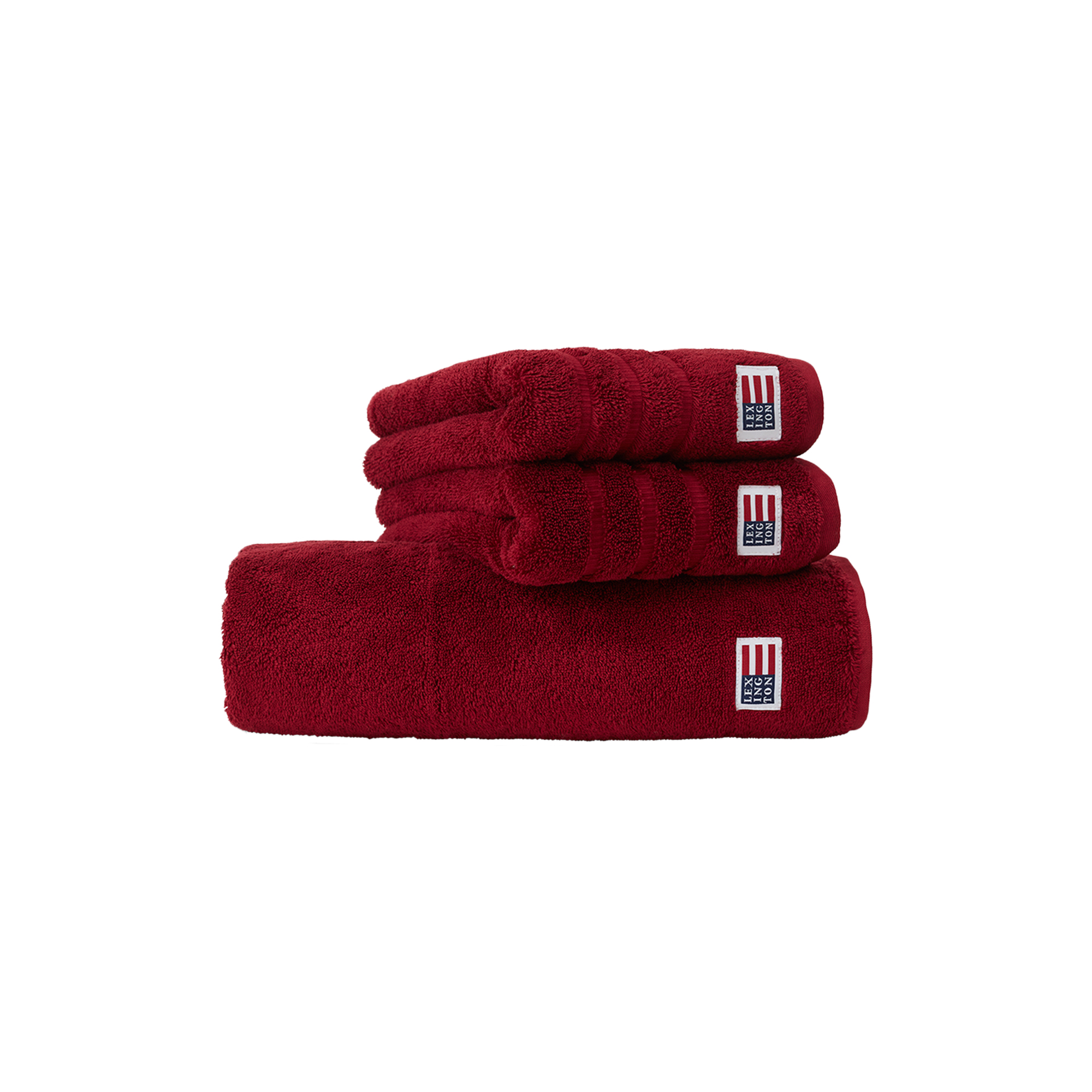 Lexington - Icons Original Towel, wine - 100x150 cm