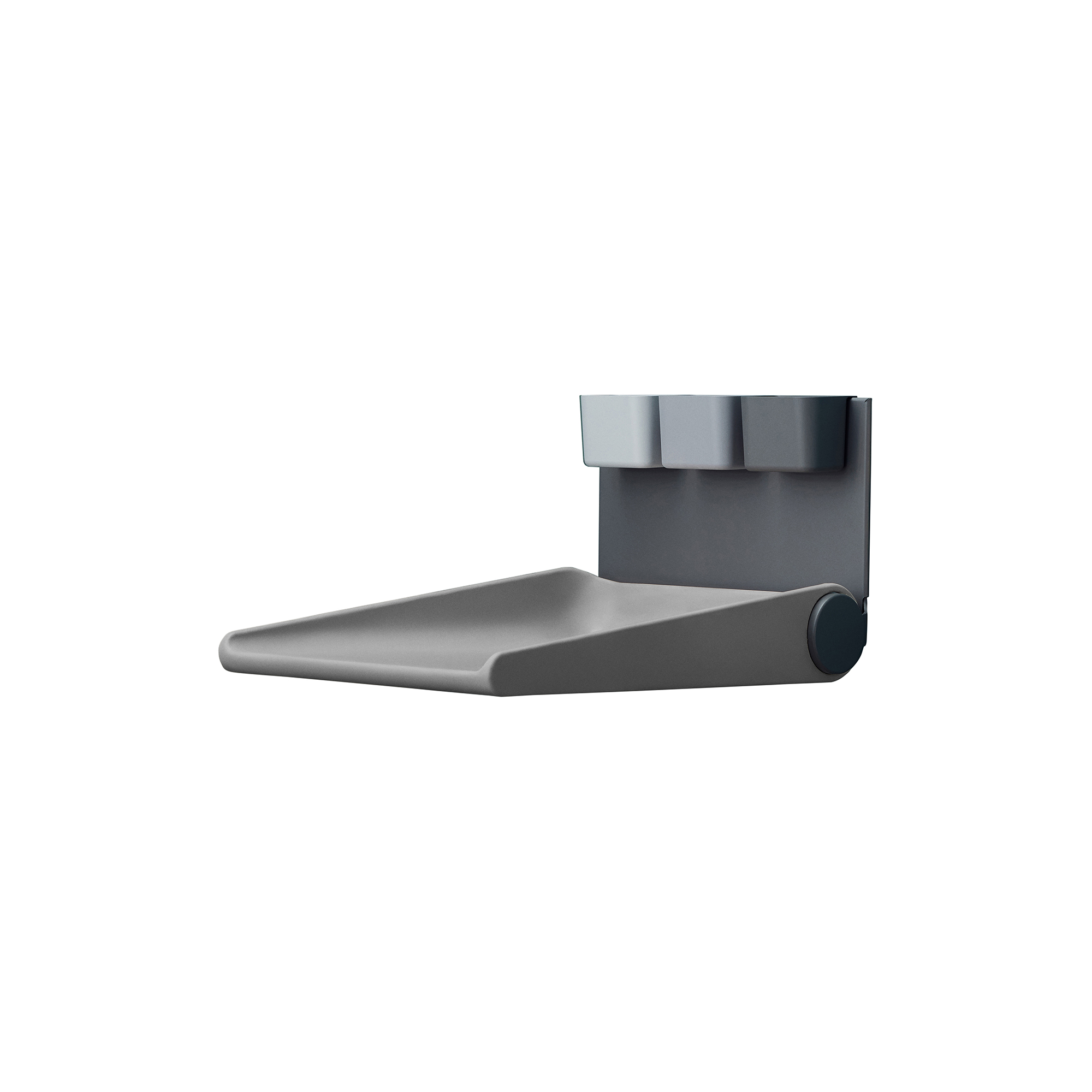 Leander - Leander Wally væghængt puslebord, dusty grey