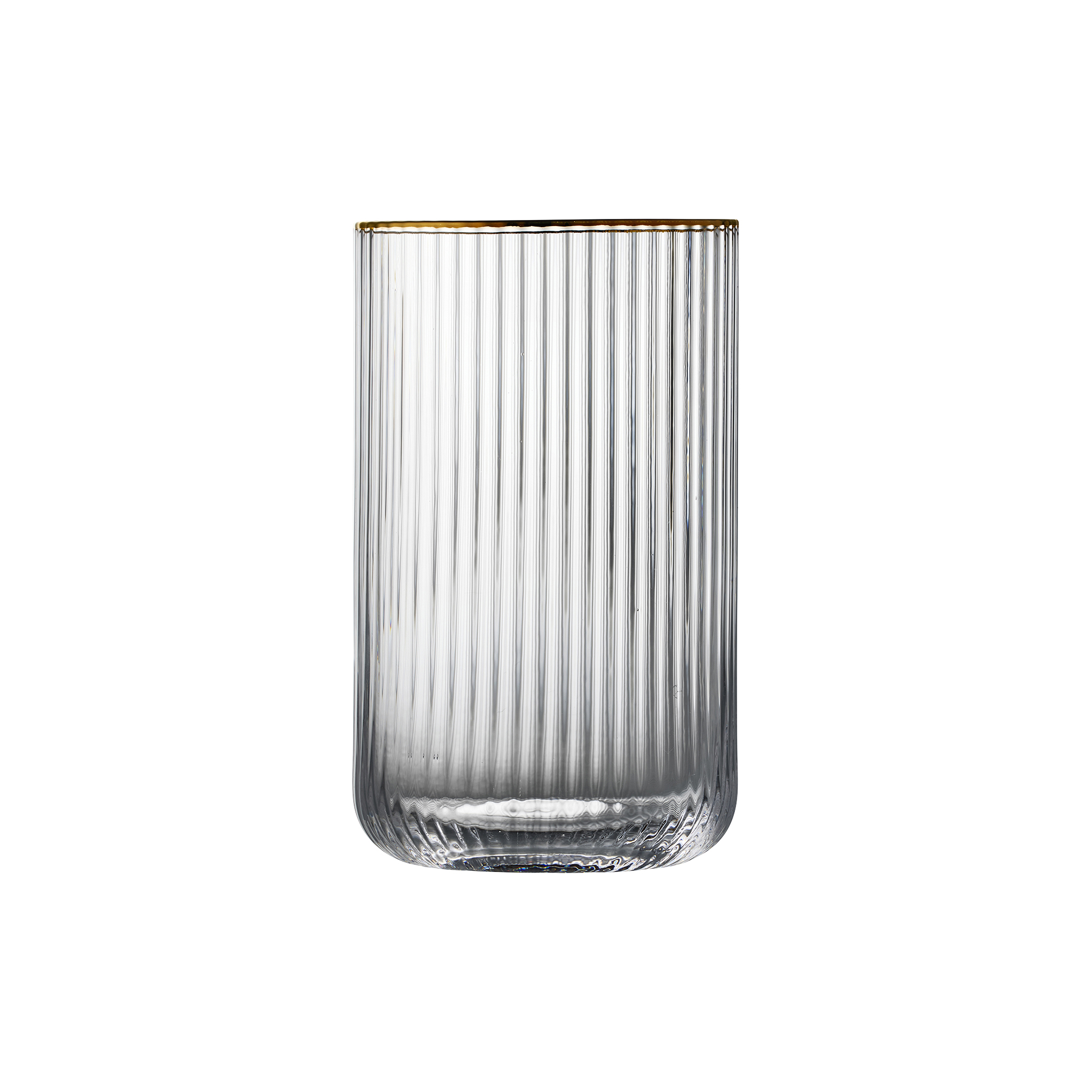 Lyngby Glas - Palermo Gold highball glas 4 stk.