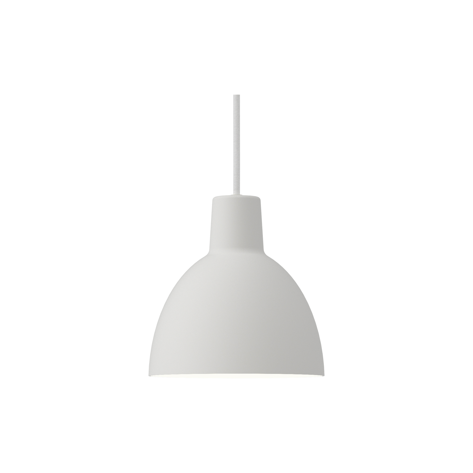 Louis Poulsen - Toldbod 170 pendel, hvid - H: 17,2 x Ø 17 cm.