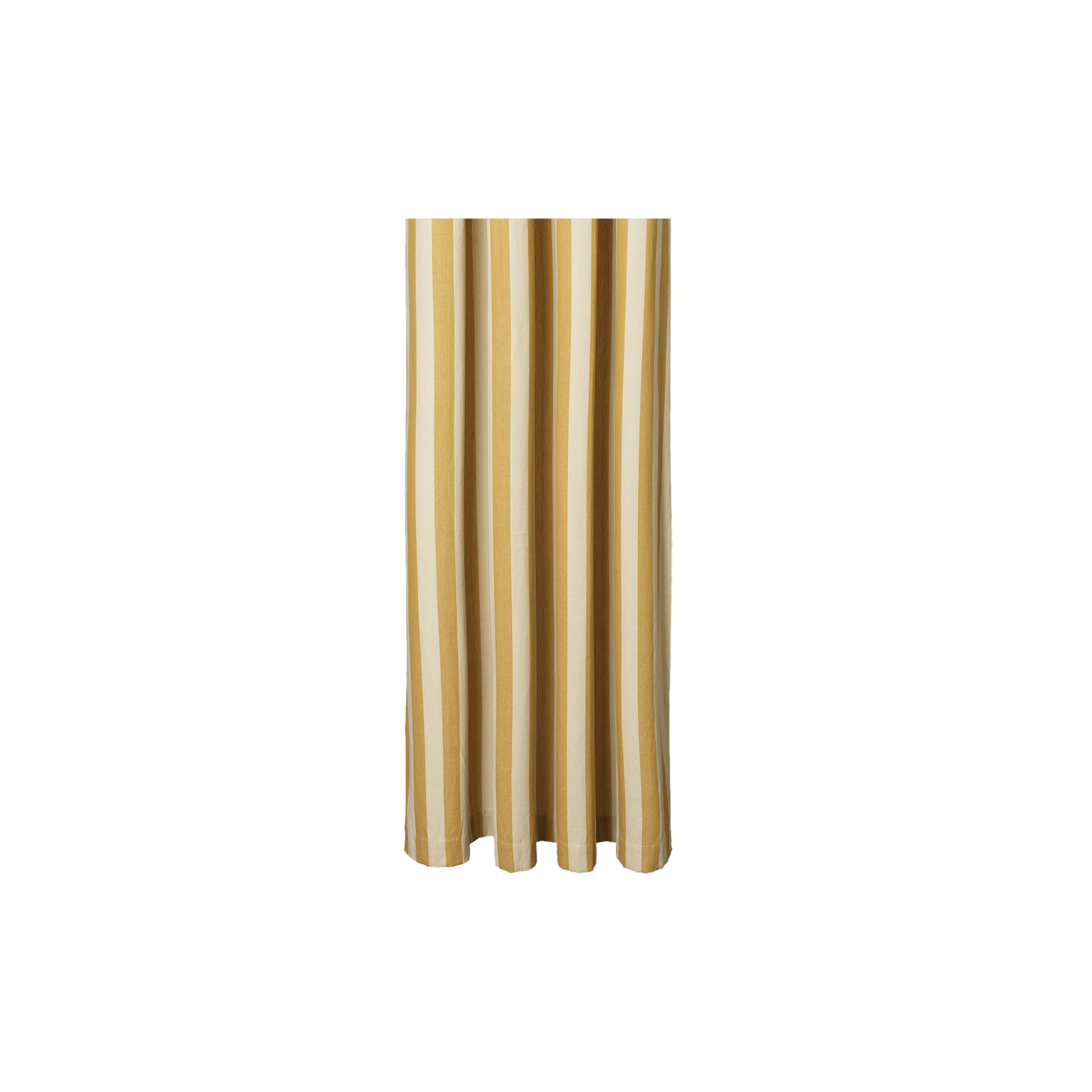 Ferm Living - Chambray Shower Curtain, warm yellow/parchment
