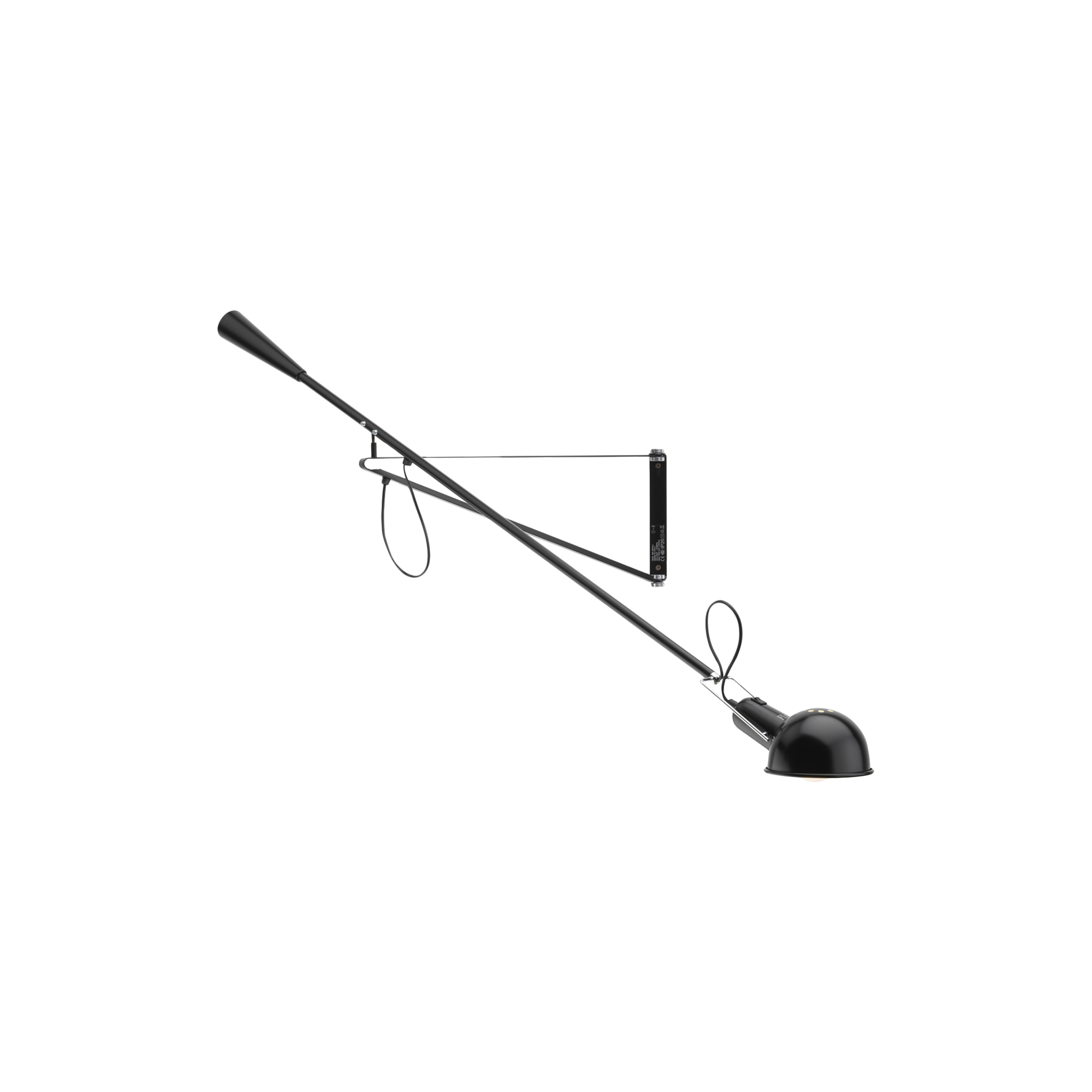 Flos - 265 væglampe small, black
