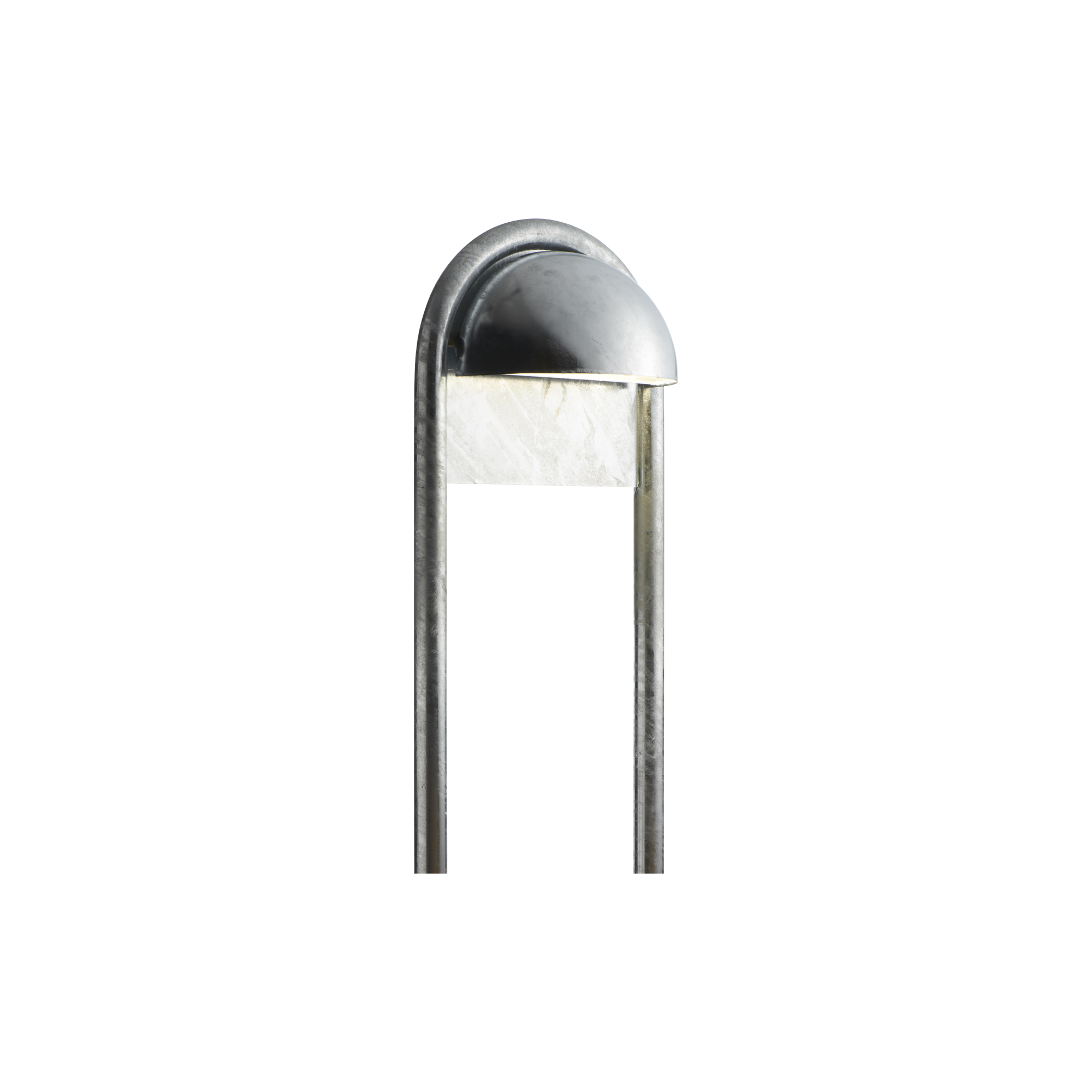 LIGHT-POINT - RØRHAT stander, galvaniseret stål - H: 100 cm.