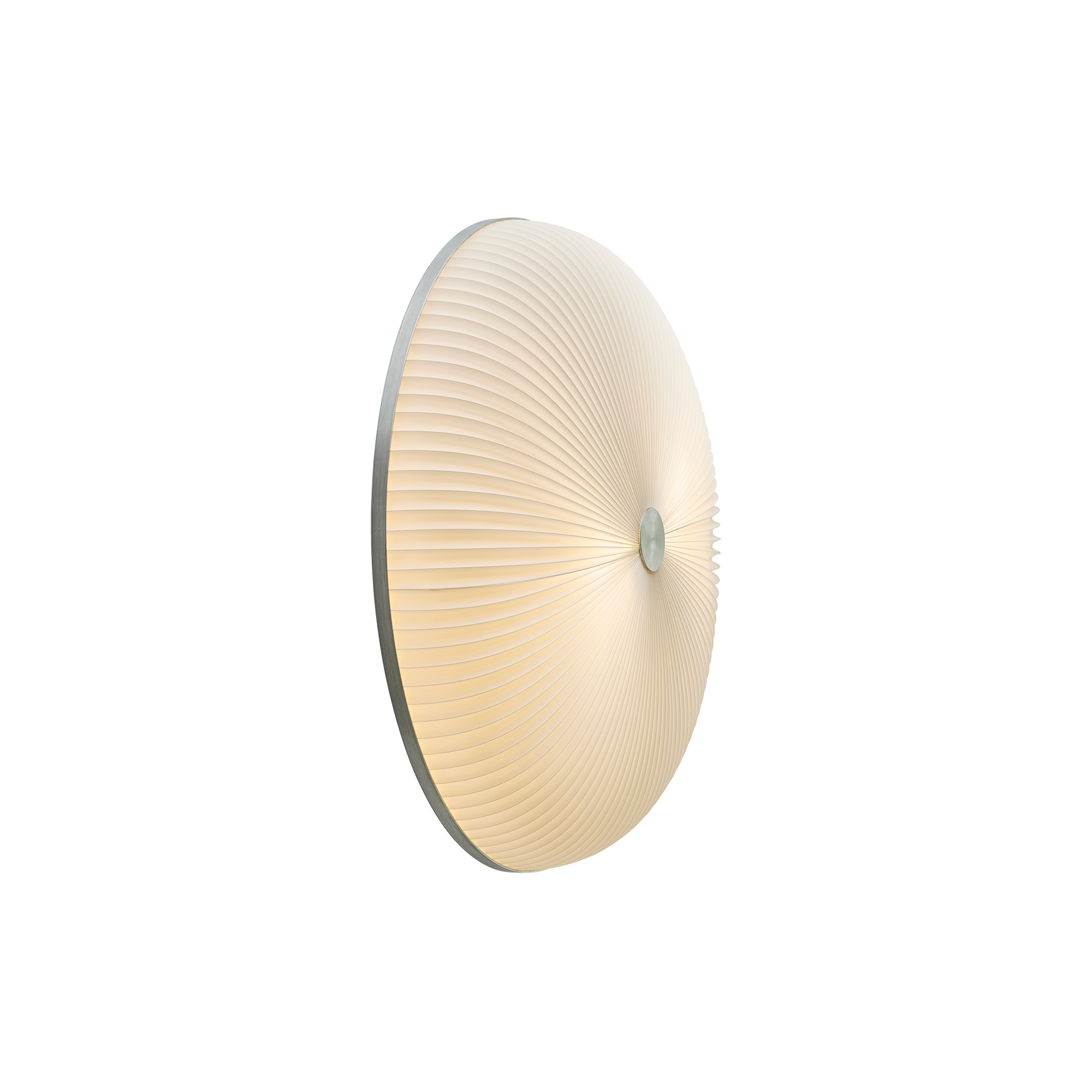 LE KLINT - Lamella 236 væg/loftlampe, aluminium - H: 13 x Ø 50 cm.