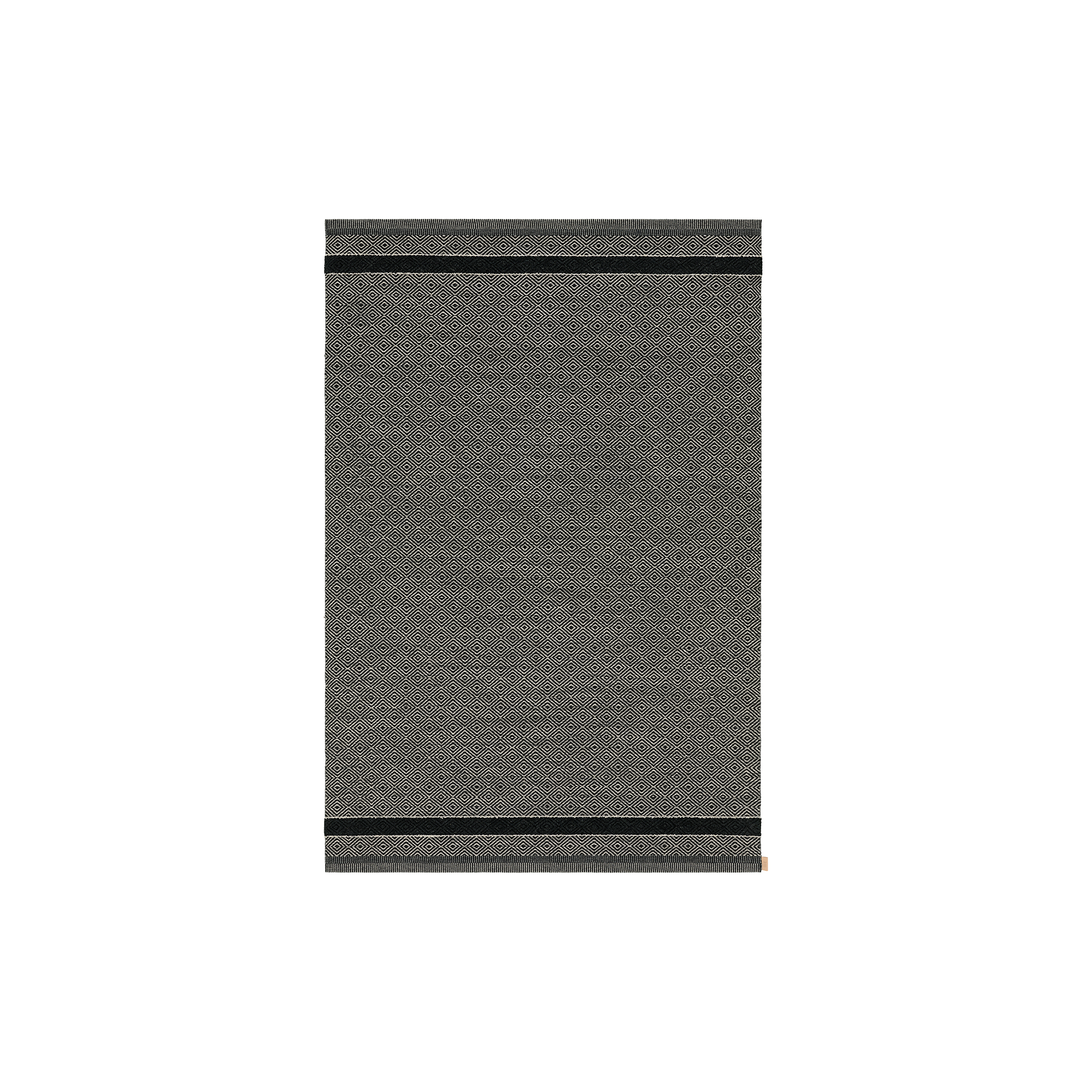 Kasthall - Goose Eye Anniversary gulvtæppe, black velvet, Goose Anniversary - 240x350 cm