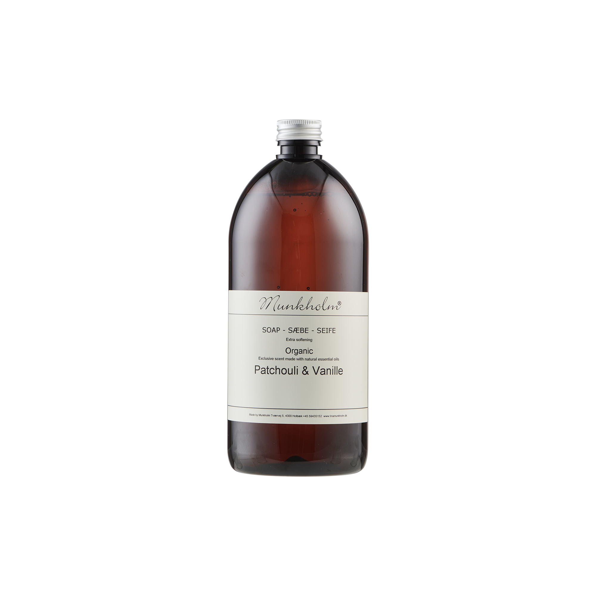 Munkholm - Økologisk sæbe, patchouli & vanilla