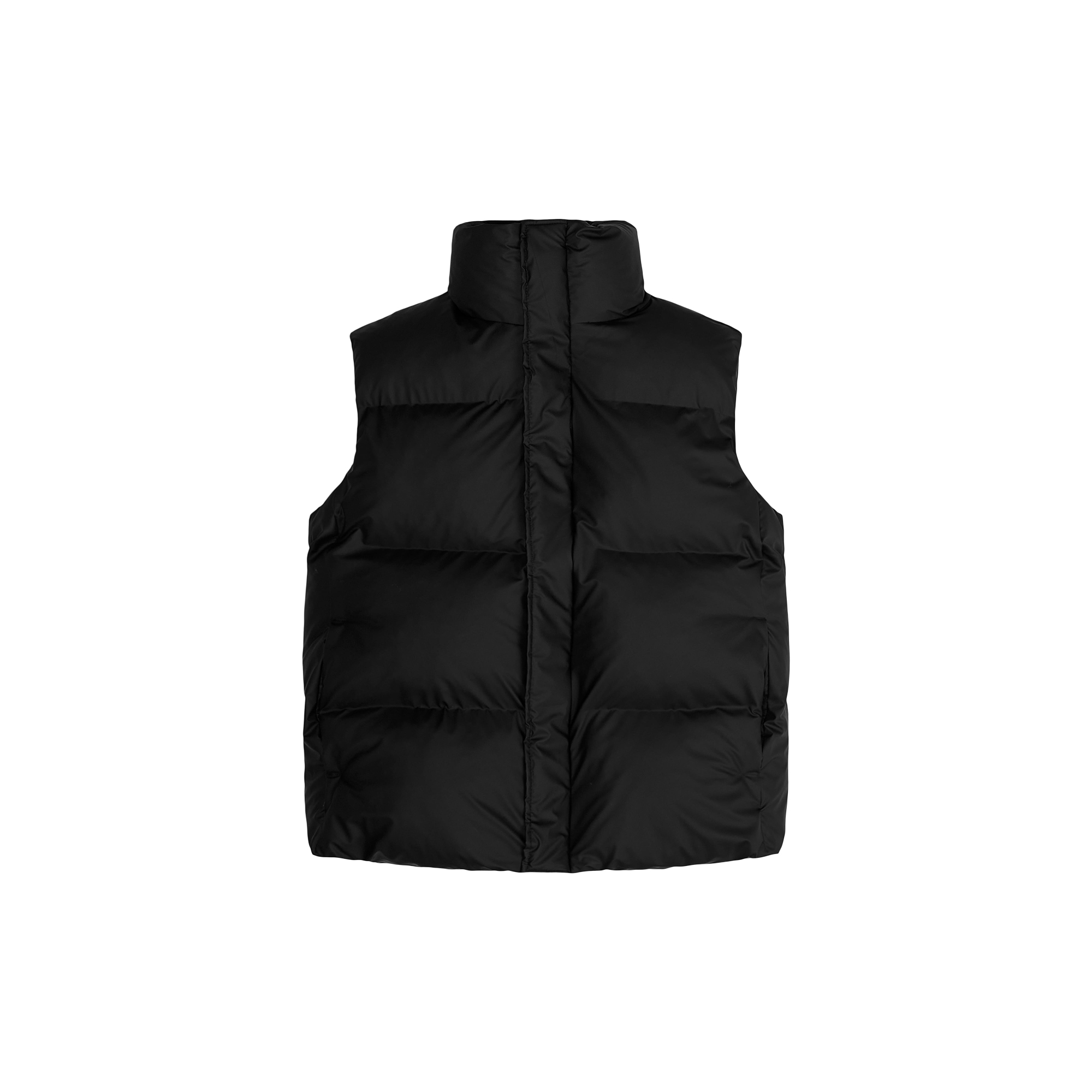 Rains - Boxy Puffer Vest, black - Str. XS