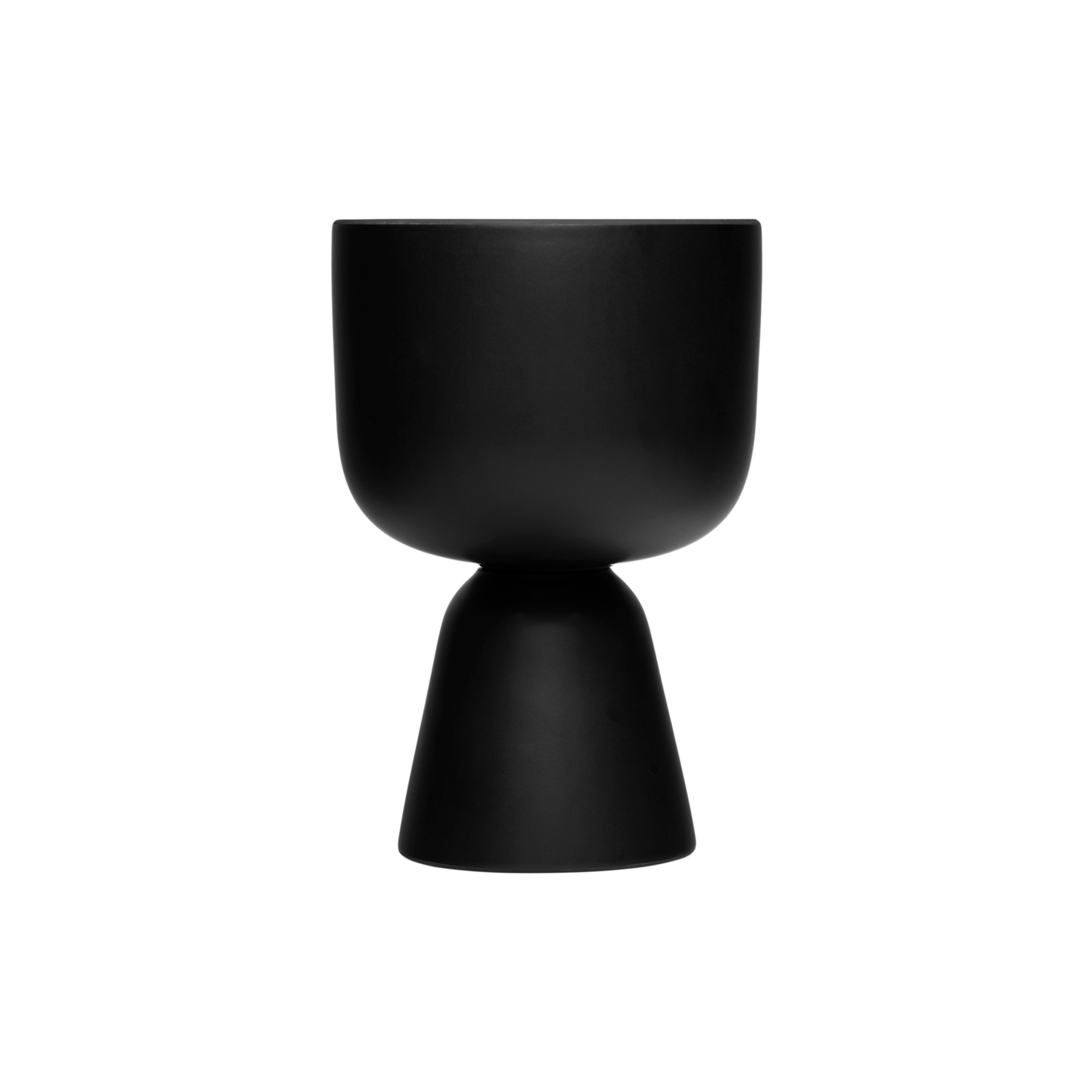 Iittala - Nappula urtepotte small, mat sort - H23 cm